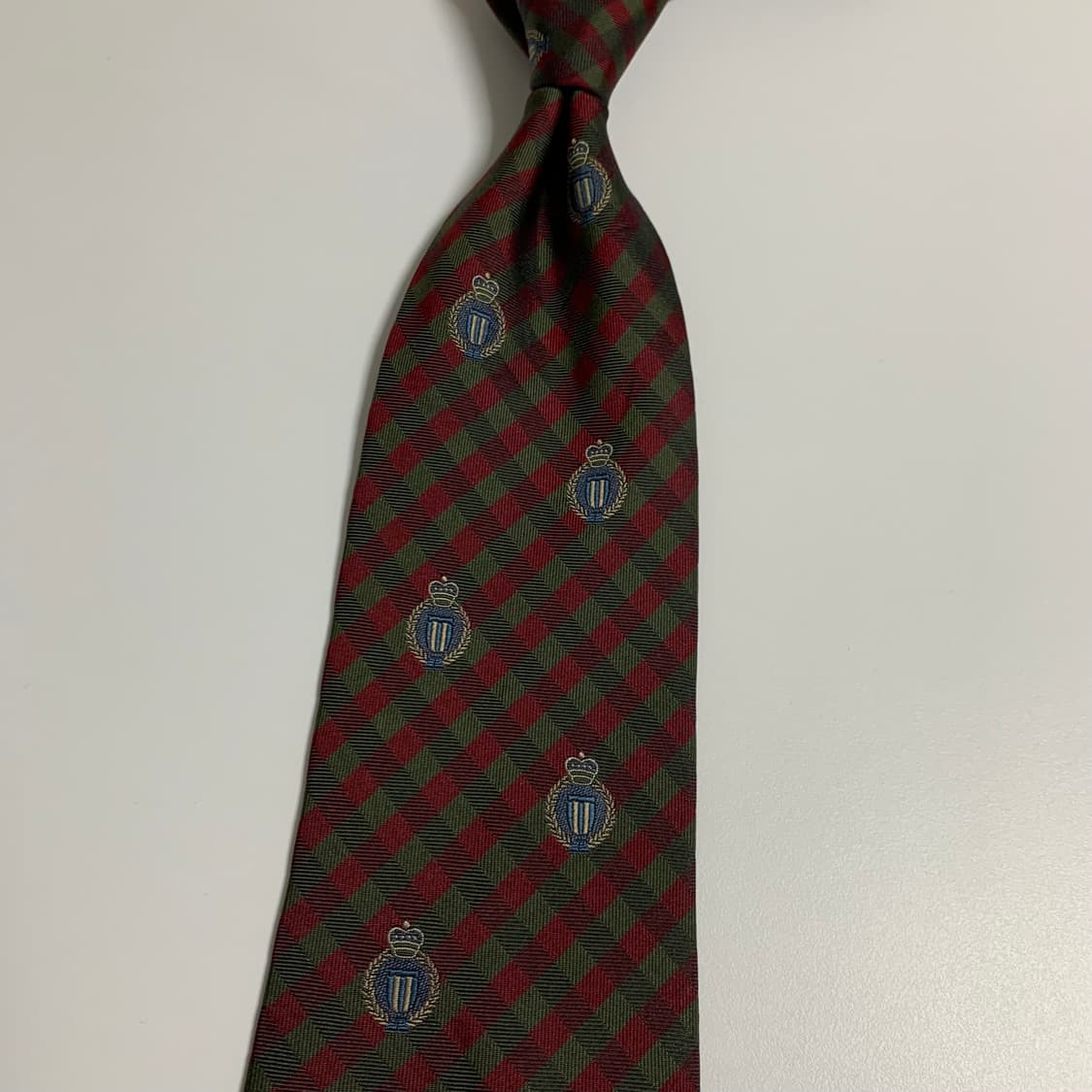 제이프레스 클래식 명품 노바체크 넥타이 100실크 A+등급 상품이미지9