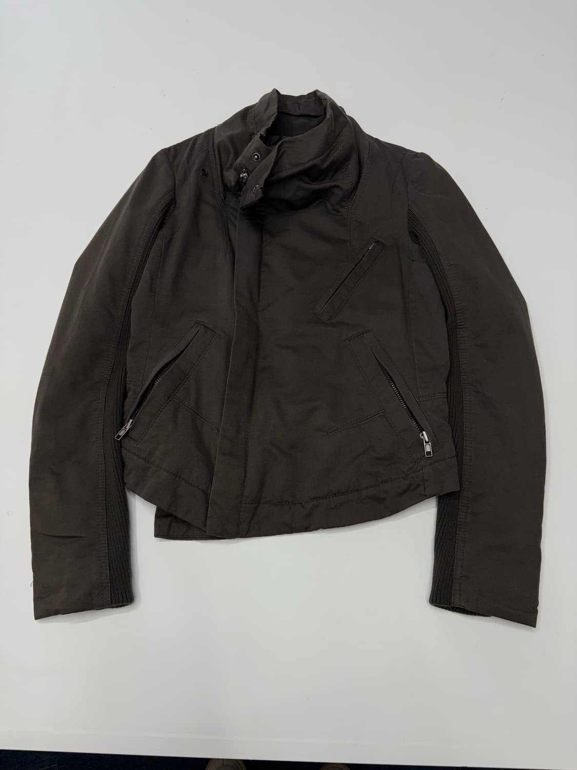 시스템 하이넥 크롭 y2k자켓 상품이미지1