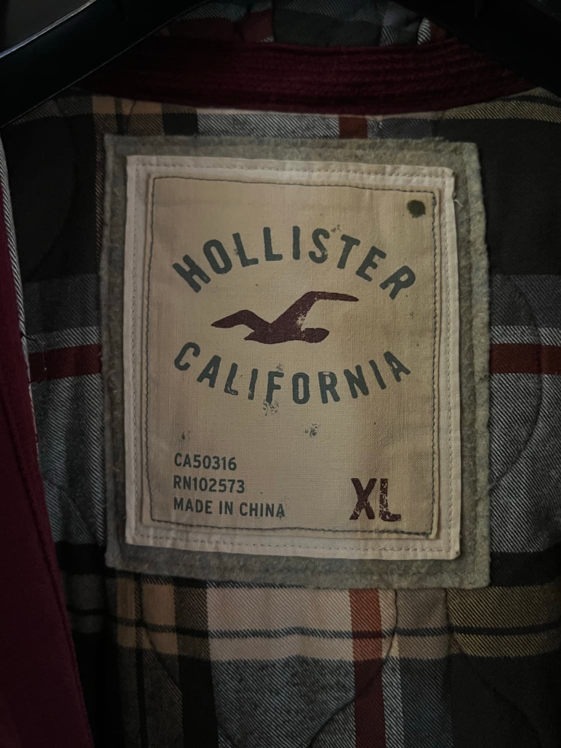 홀리스터 후드집업 XL 상품이미지3