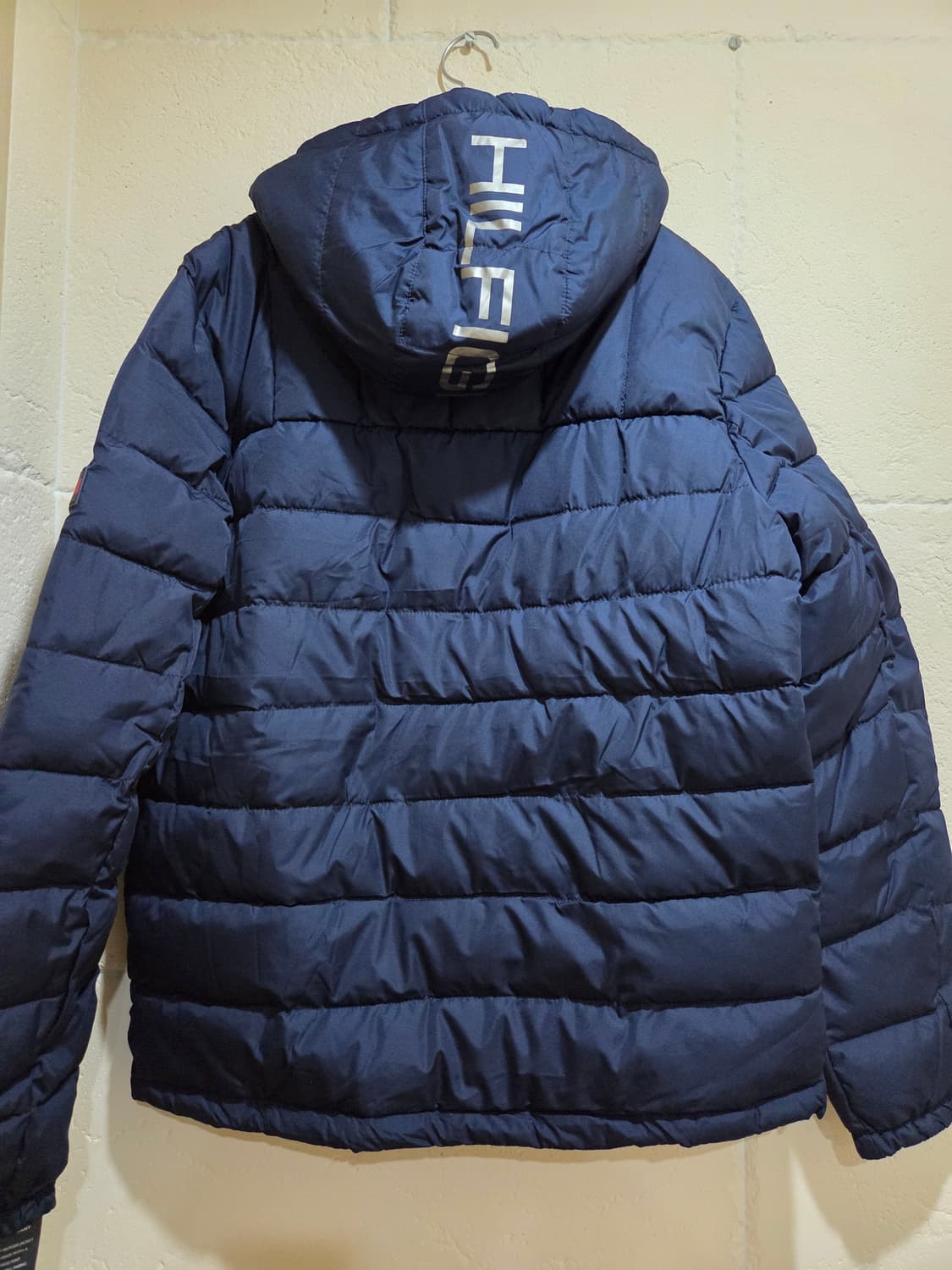 타미힐피거 후드 패딩 네이비 M 새상품 상품이미지2