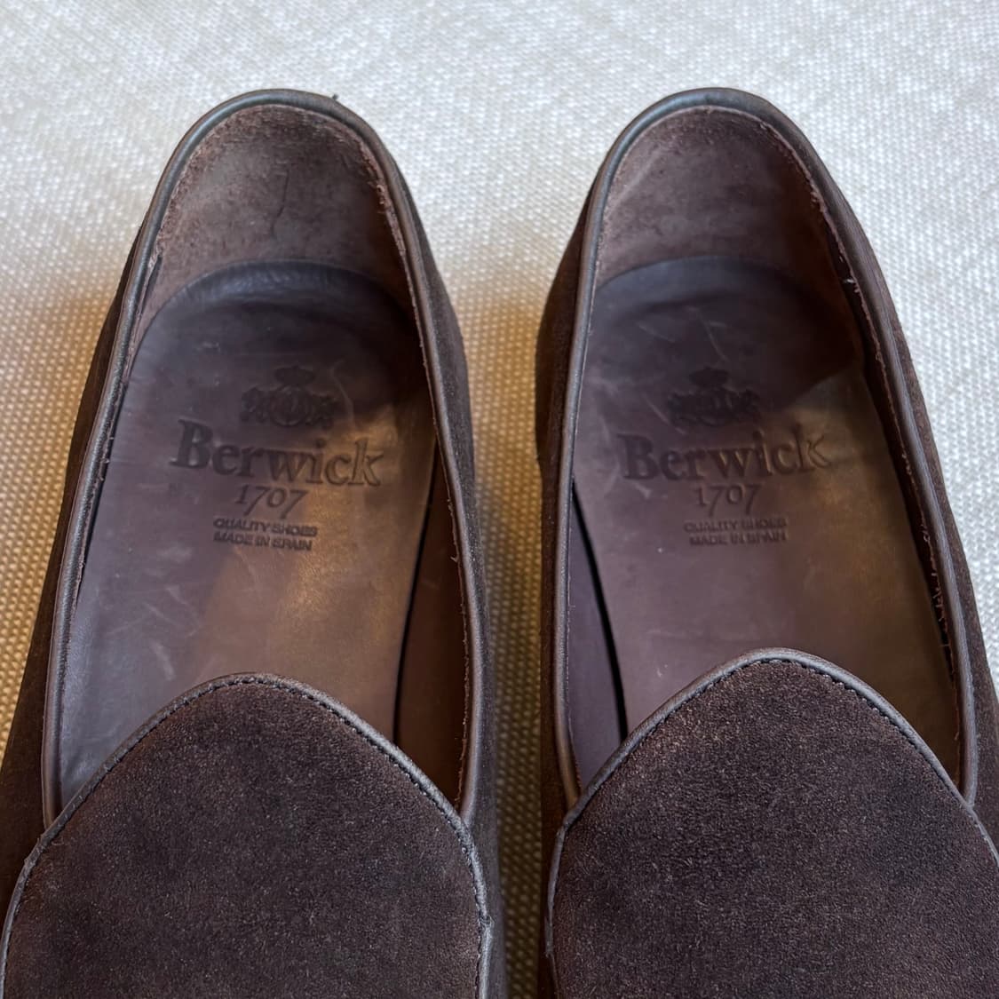 [265] Berwick 4950 벨지안 다크 브라운 스웨이드 로퍼 상품이미지10