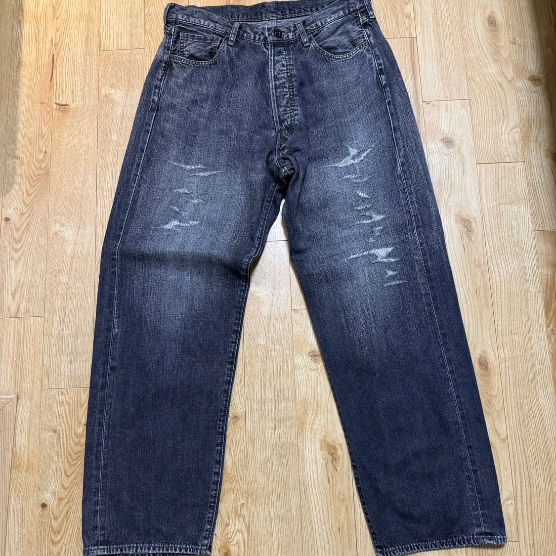 우틸 outil 어드레서 별주 블랙 데님 2 상품이미지2