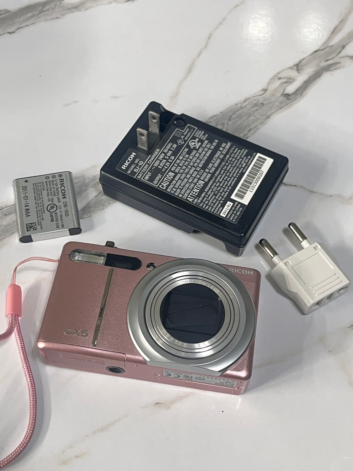 (작례o) RICOH 리코 CX5 핑크 | 빈티지디카 상품이미지2