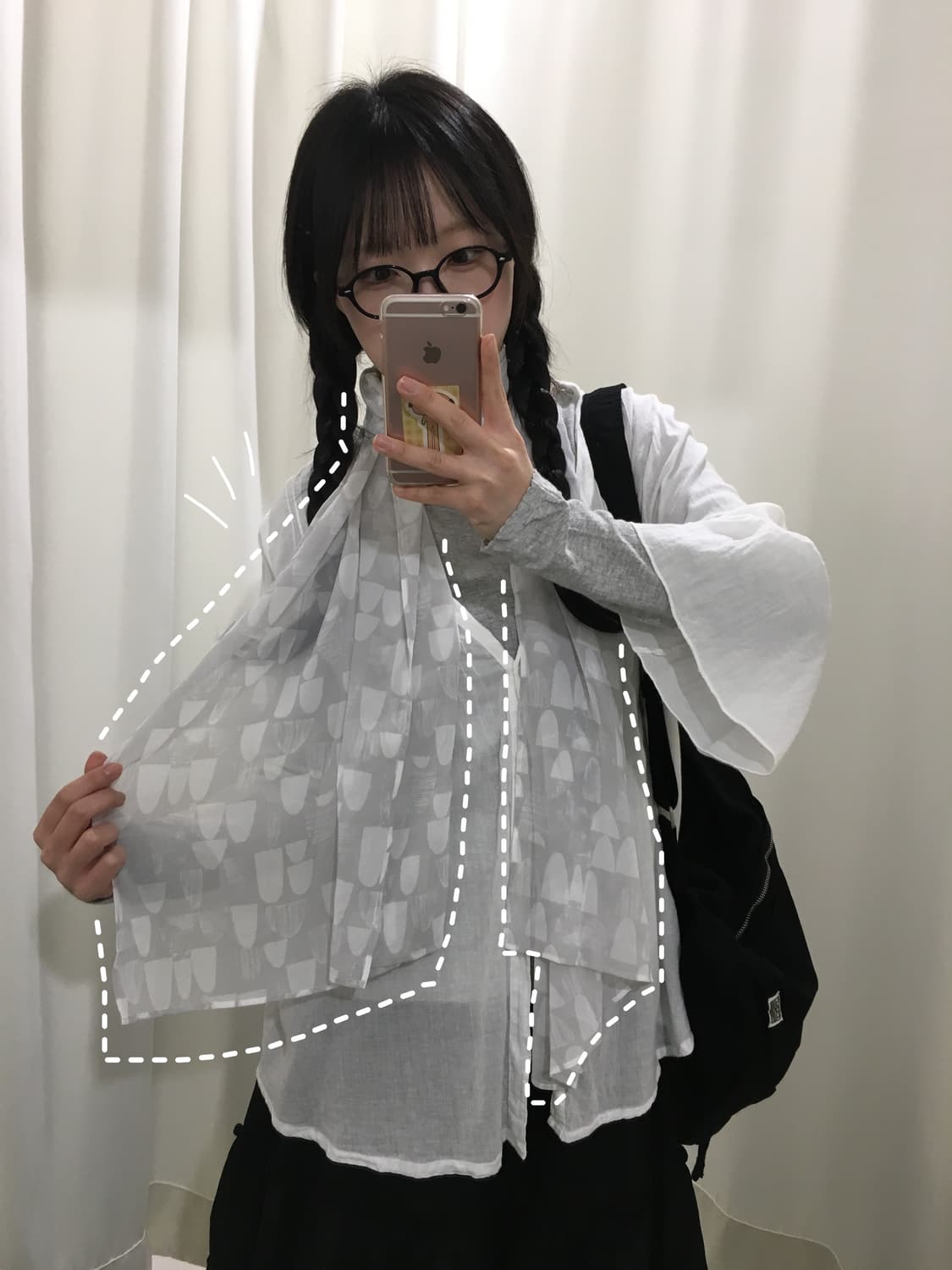 Sheer Form Scarf 상품이미지1