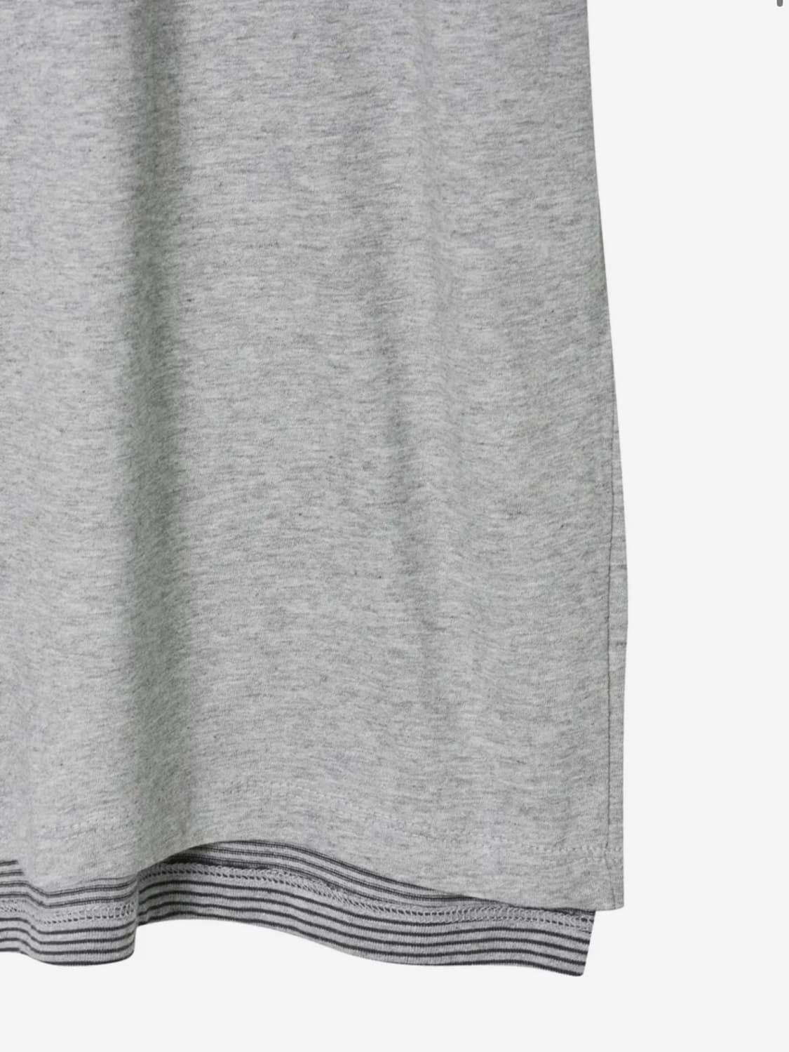 해칭룸) 회색 반팔 Two Face Stripe Tee Grey 상품이미지7