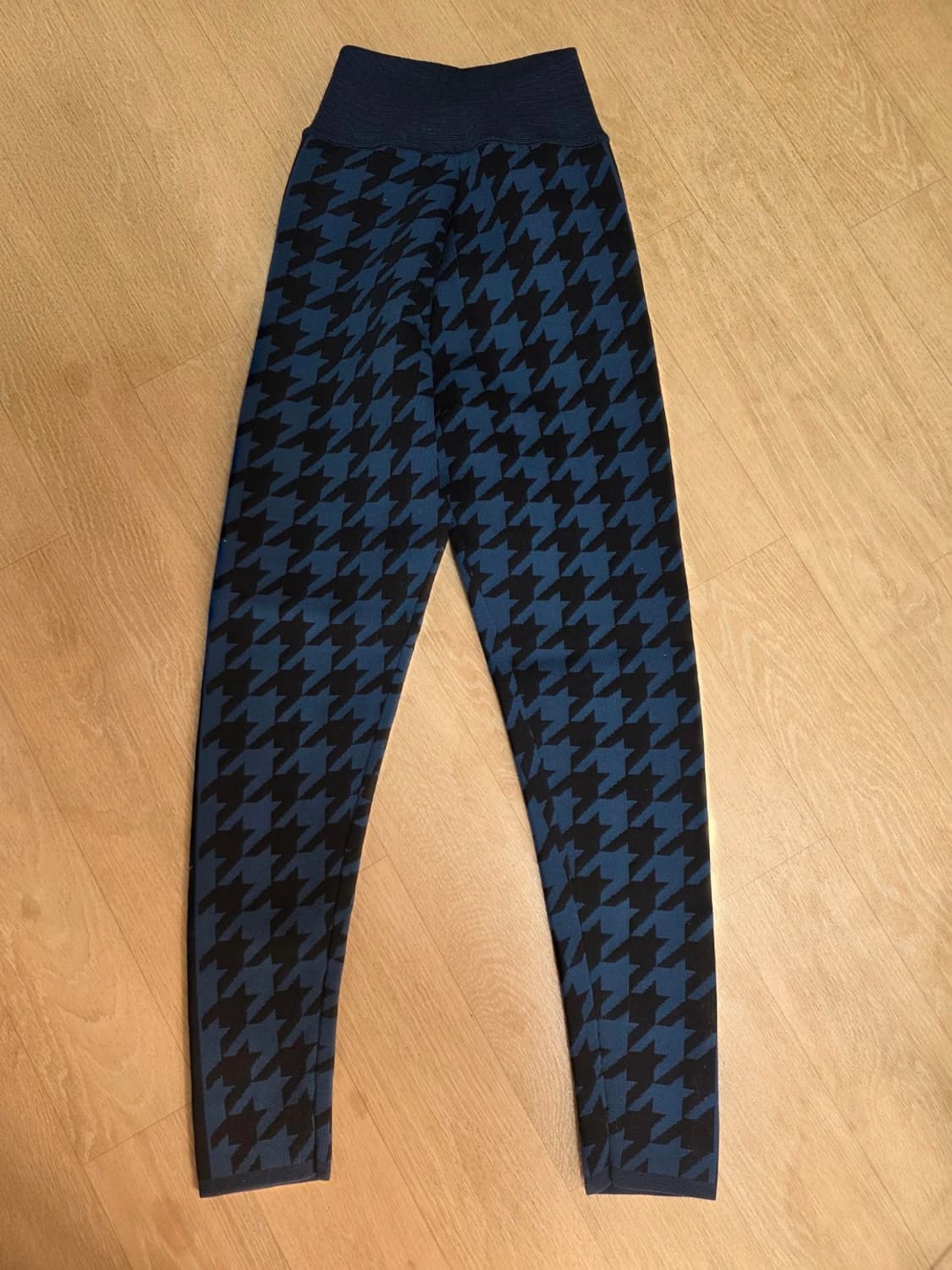 나이키 하운드투스 체크 니트 타이트 팬츠 레깅스 S 상품이미지4