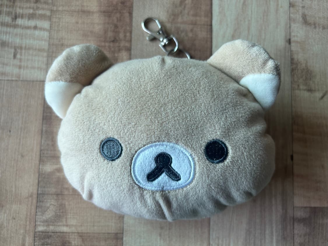 리락쿠마 릴패스 얼굴 파우치 키링 상품이미지1