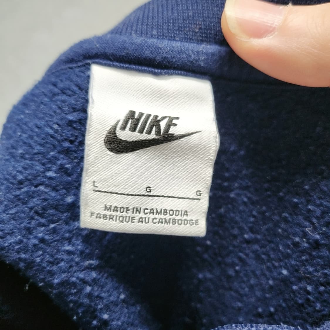 [L] 나이키 기모 맨투맨 (2861) 상품이미지4