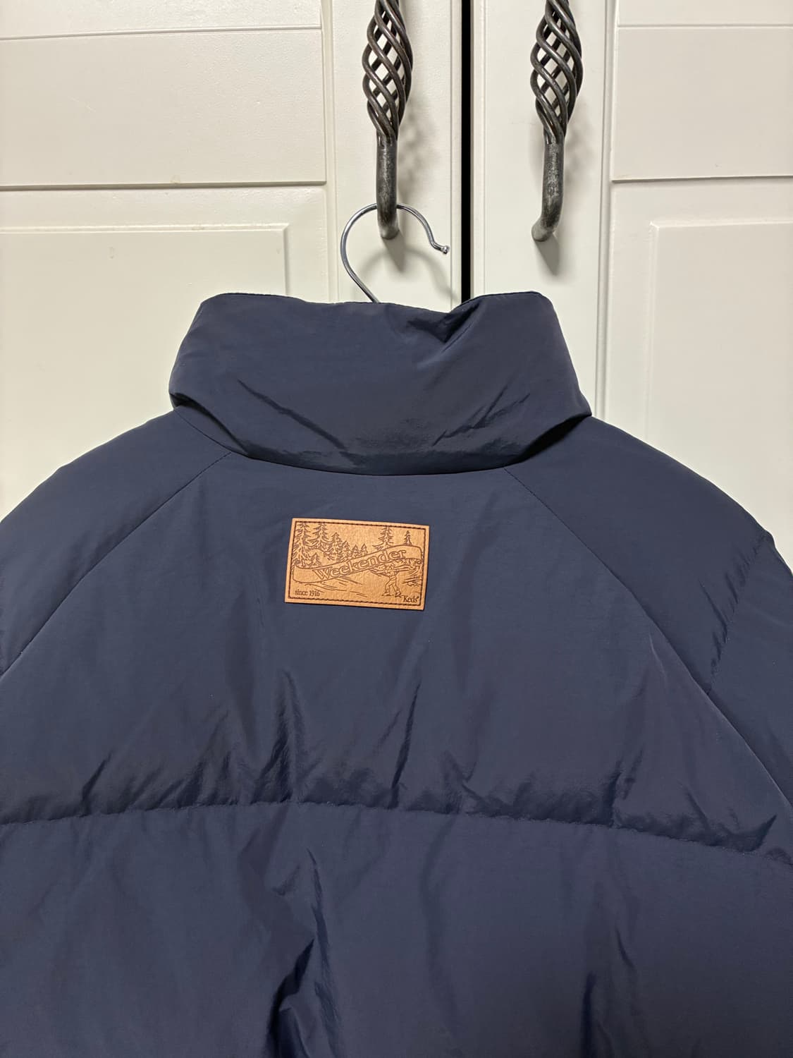 케즈 클래식 다운 패딩 네이비 상품이미지5