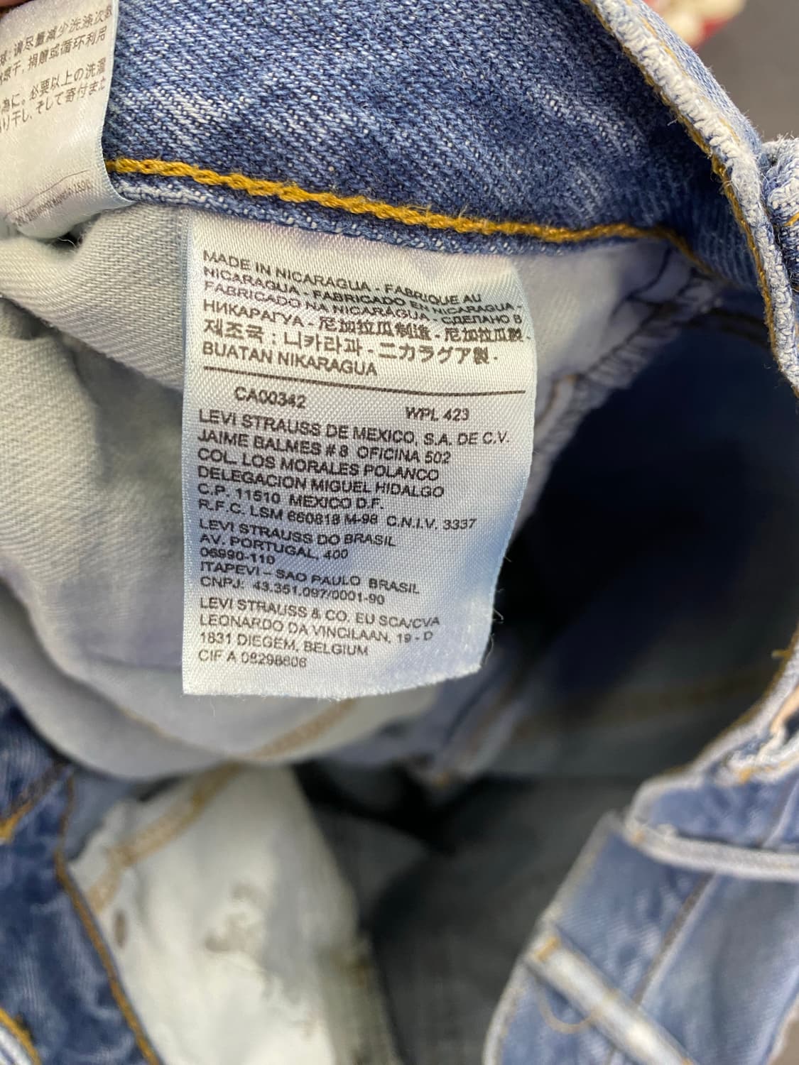 Levis 리바이스 517 데님팬츠 상품이미지8