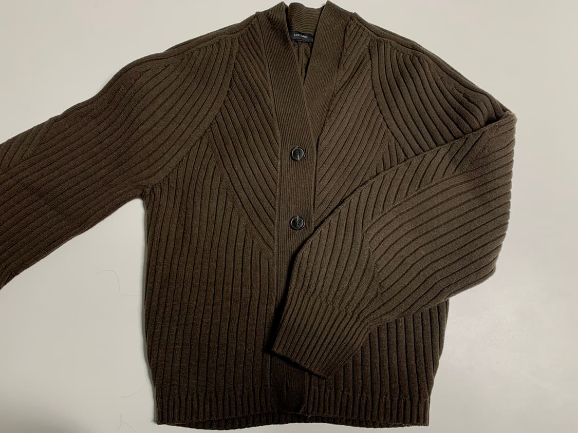 로우클래식 니트 가디건 상품이미지3