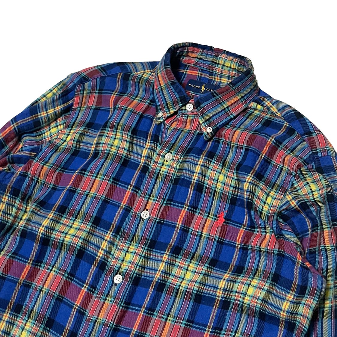 폴로 랄프로렌 플란넬 체크 셔츠 상품이미지3