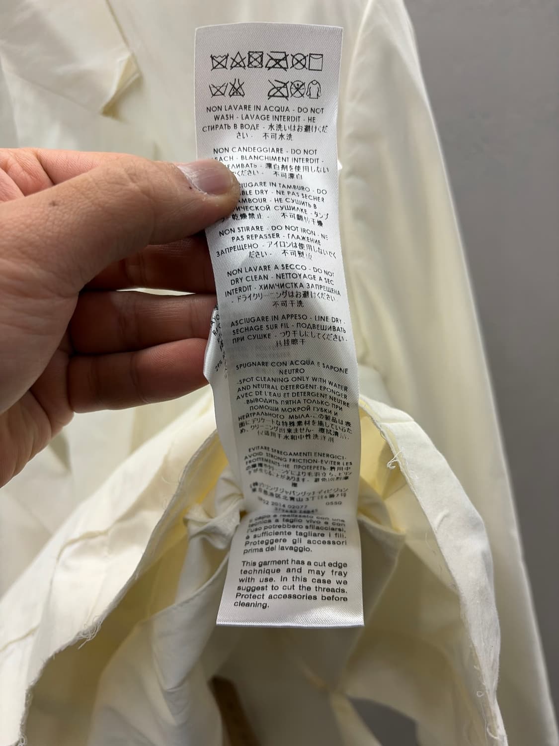 구찌 화이트 셋업 수트 48 상품이미지4