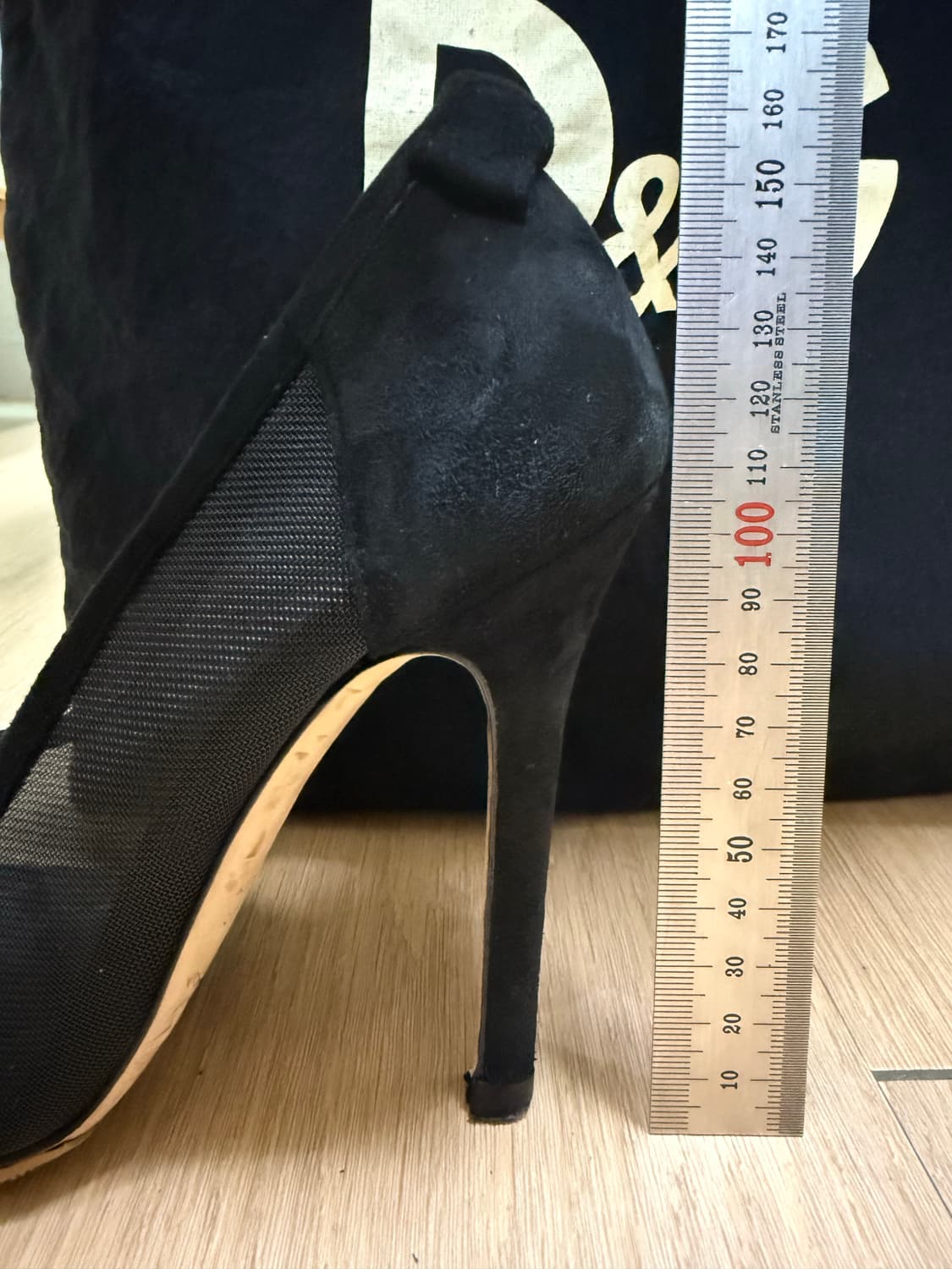 D&G 블랙 하이힐 상품이미지7