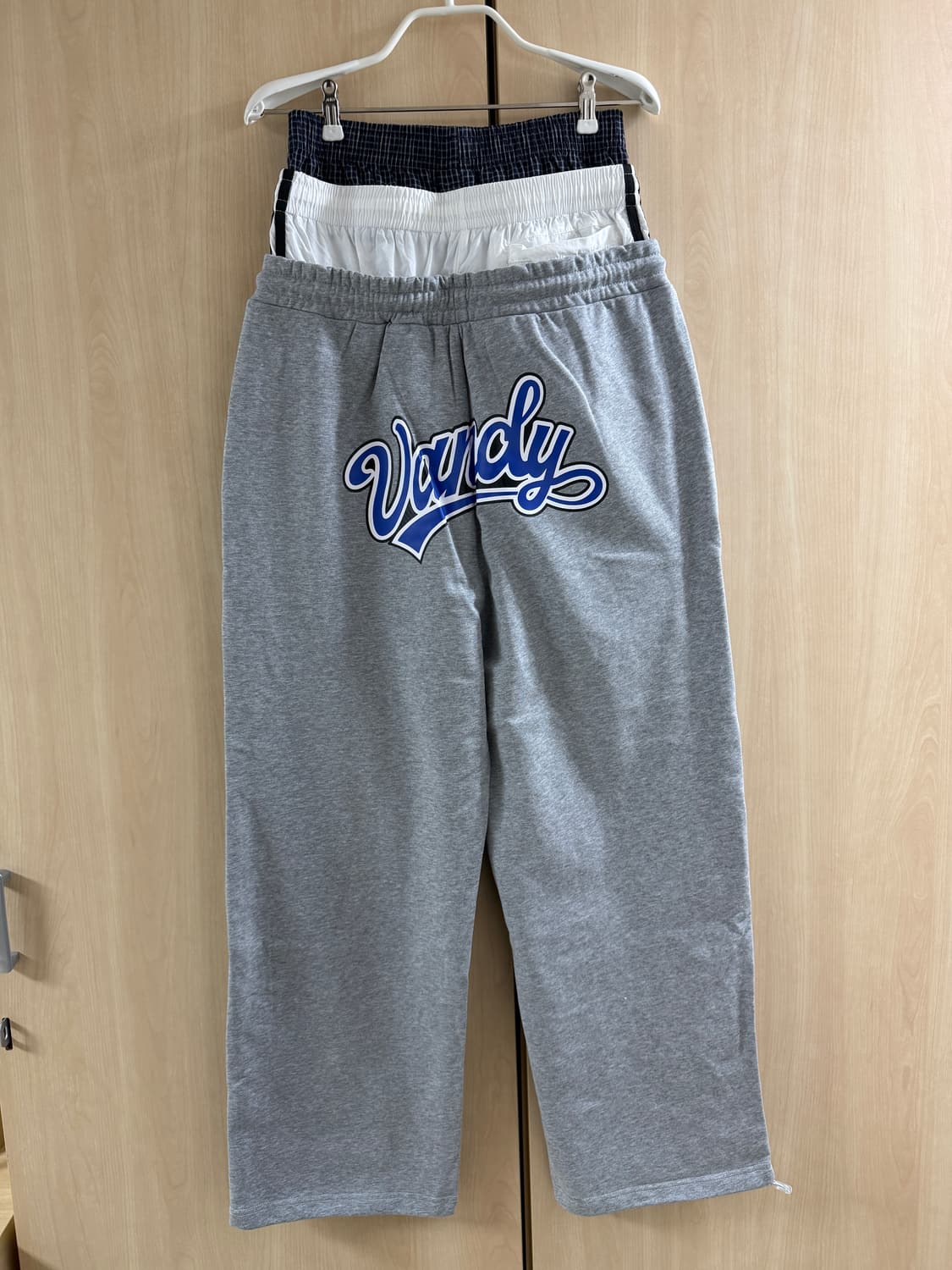 프로토콜 인덱스 반디 더 핑크 3 레이어드 스웨트팬츠 상품이미지2