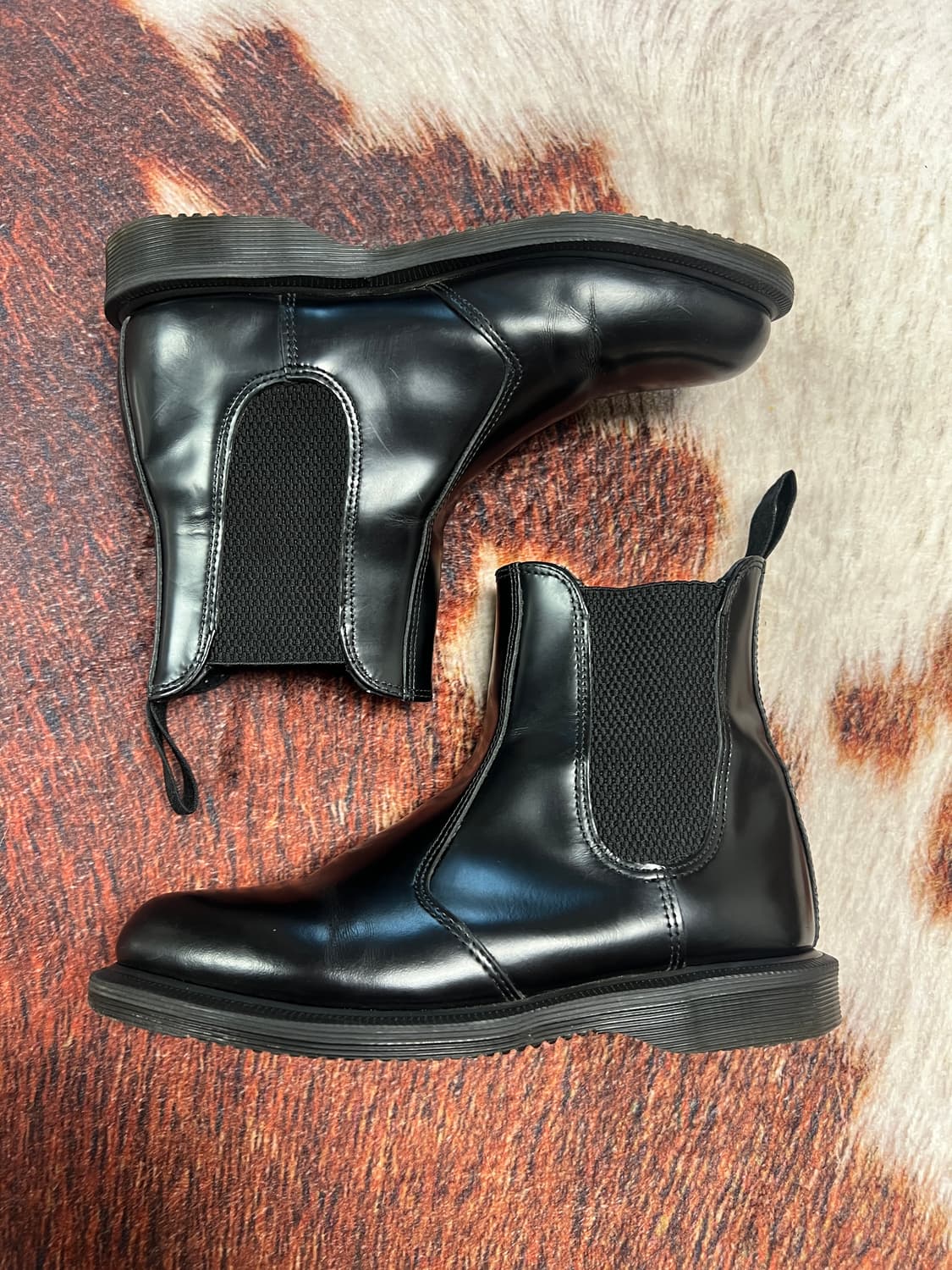 [230] 닥터마틴 플로라 첼시부츠 블랙 상품이미지1