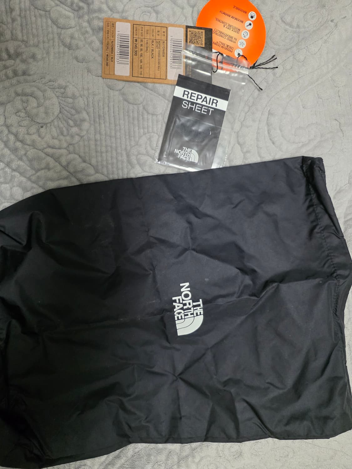 노스페이스 눕시  하이브리드 다운볼 3xl 상품이미지5