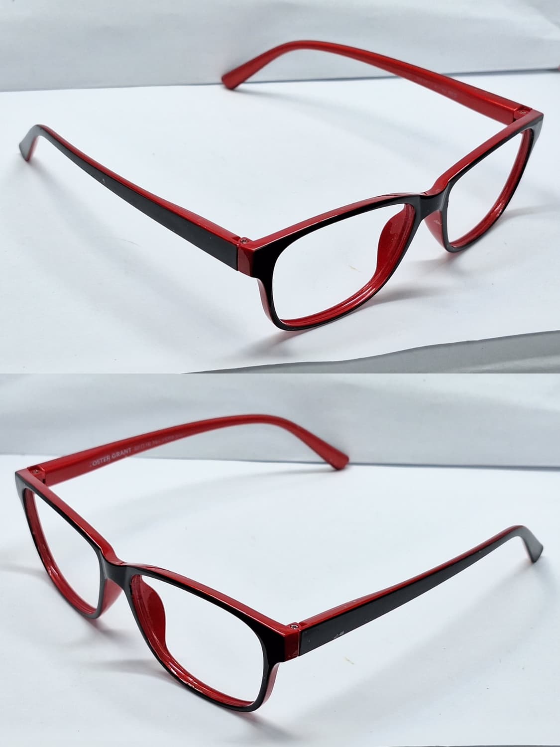 포스터그랜트 ns1022 kinley red 레드 스퀘어 뿔테 안경테 상품이미지3
