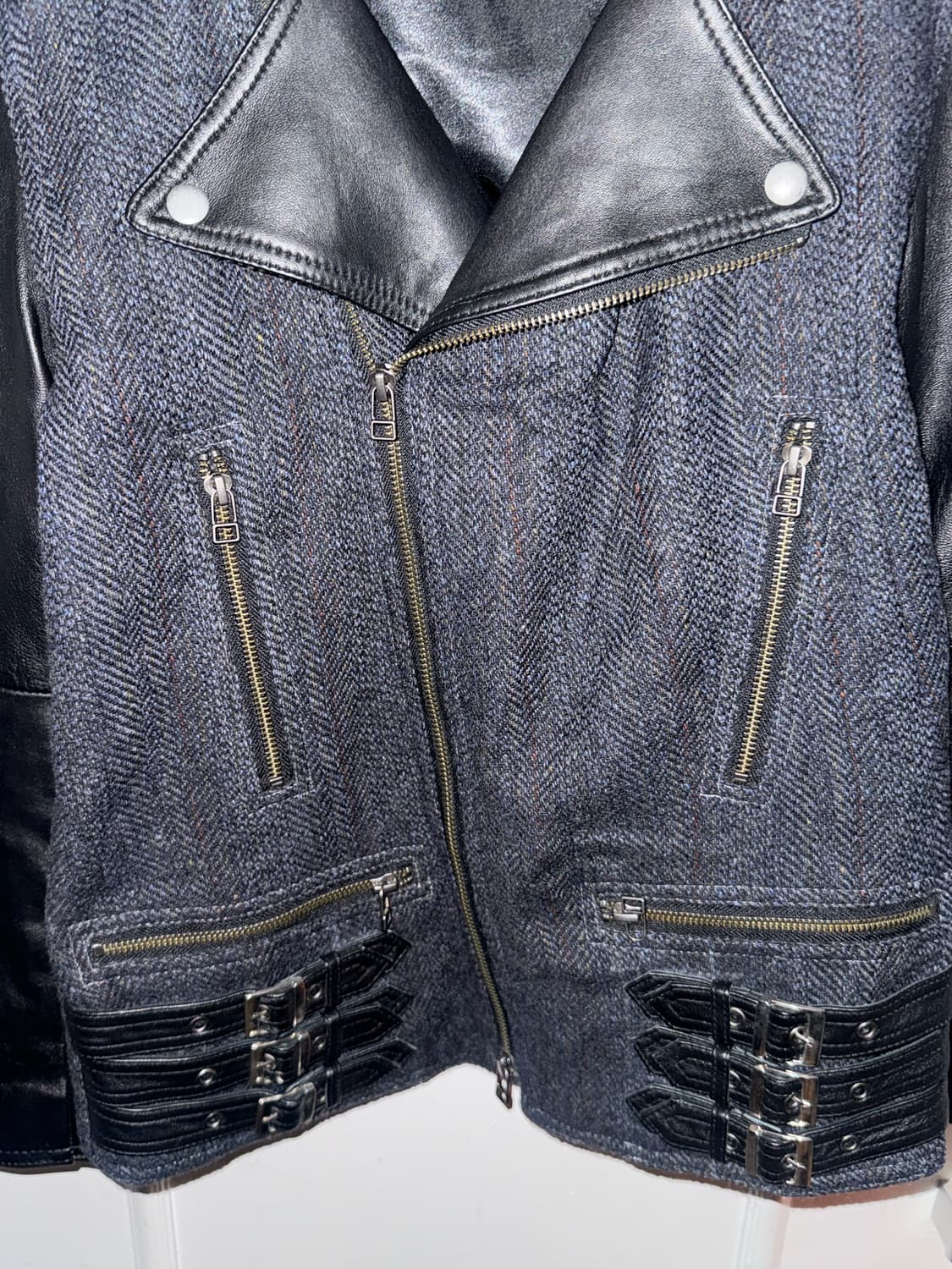 Harris Tweed Rider jacket 상품이미지3