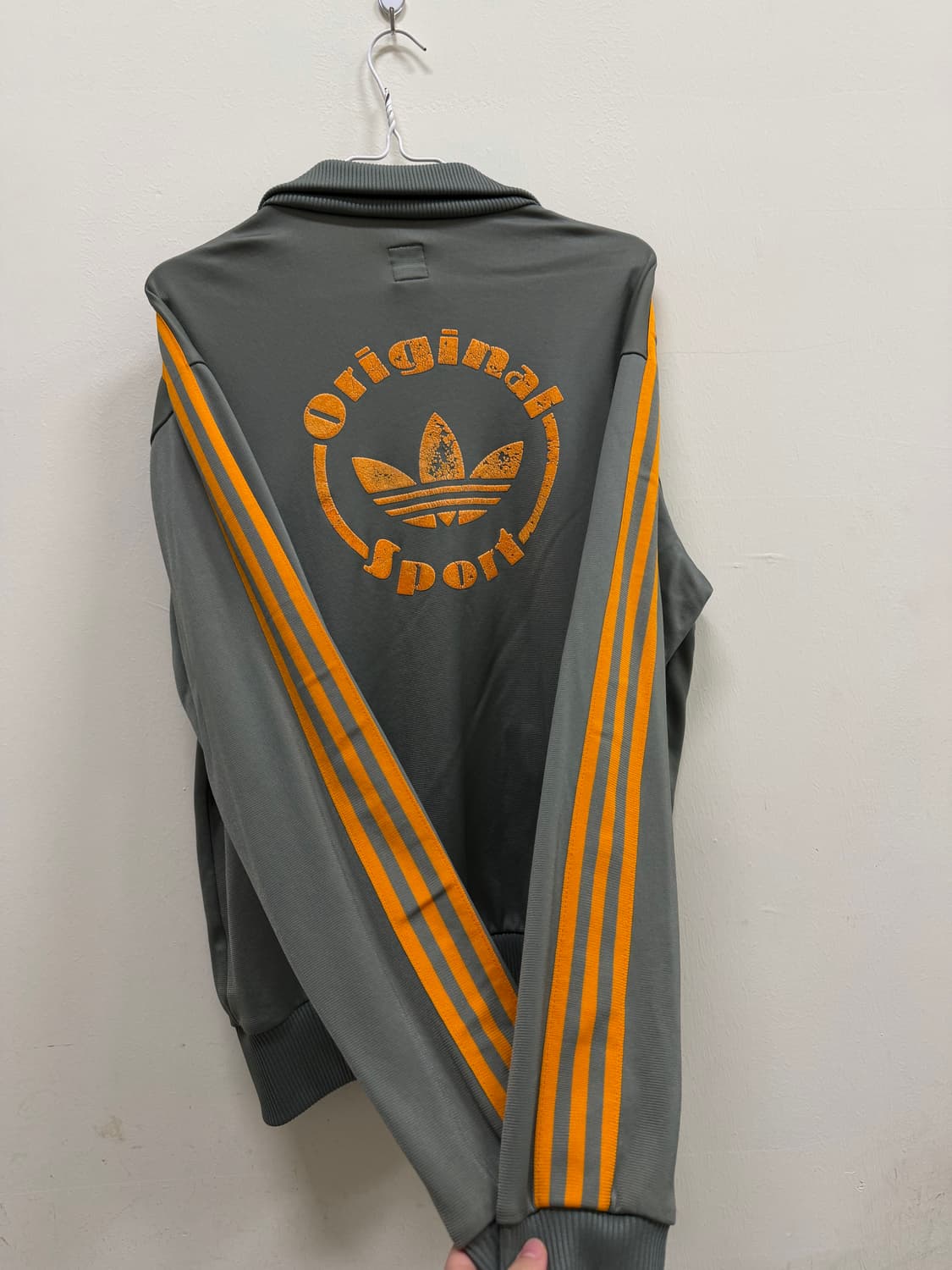 아디다스 카키 오렌지 오리지널 트랙탑 져지 상품이미지2