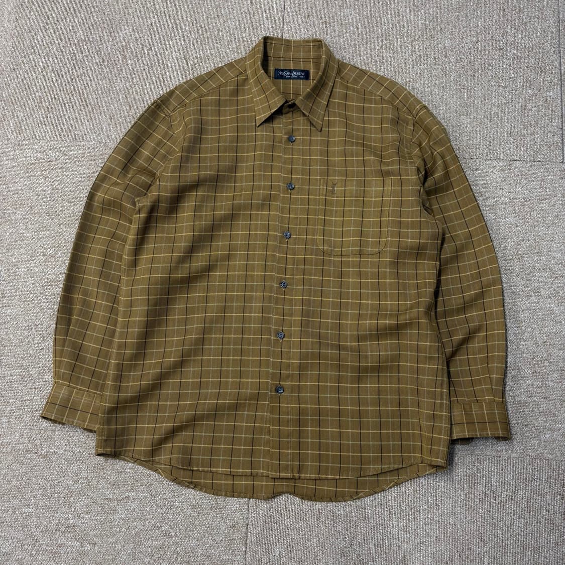  YSL 입생로랑 체크셔츠 상품이미지2