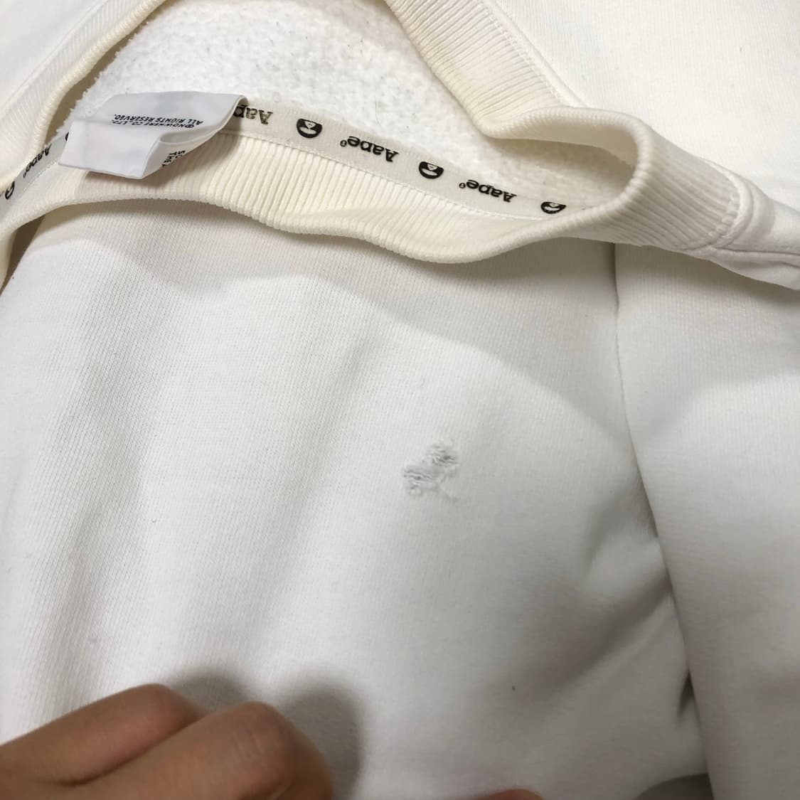 에이프 맨투맨  상품이미지9