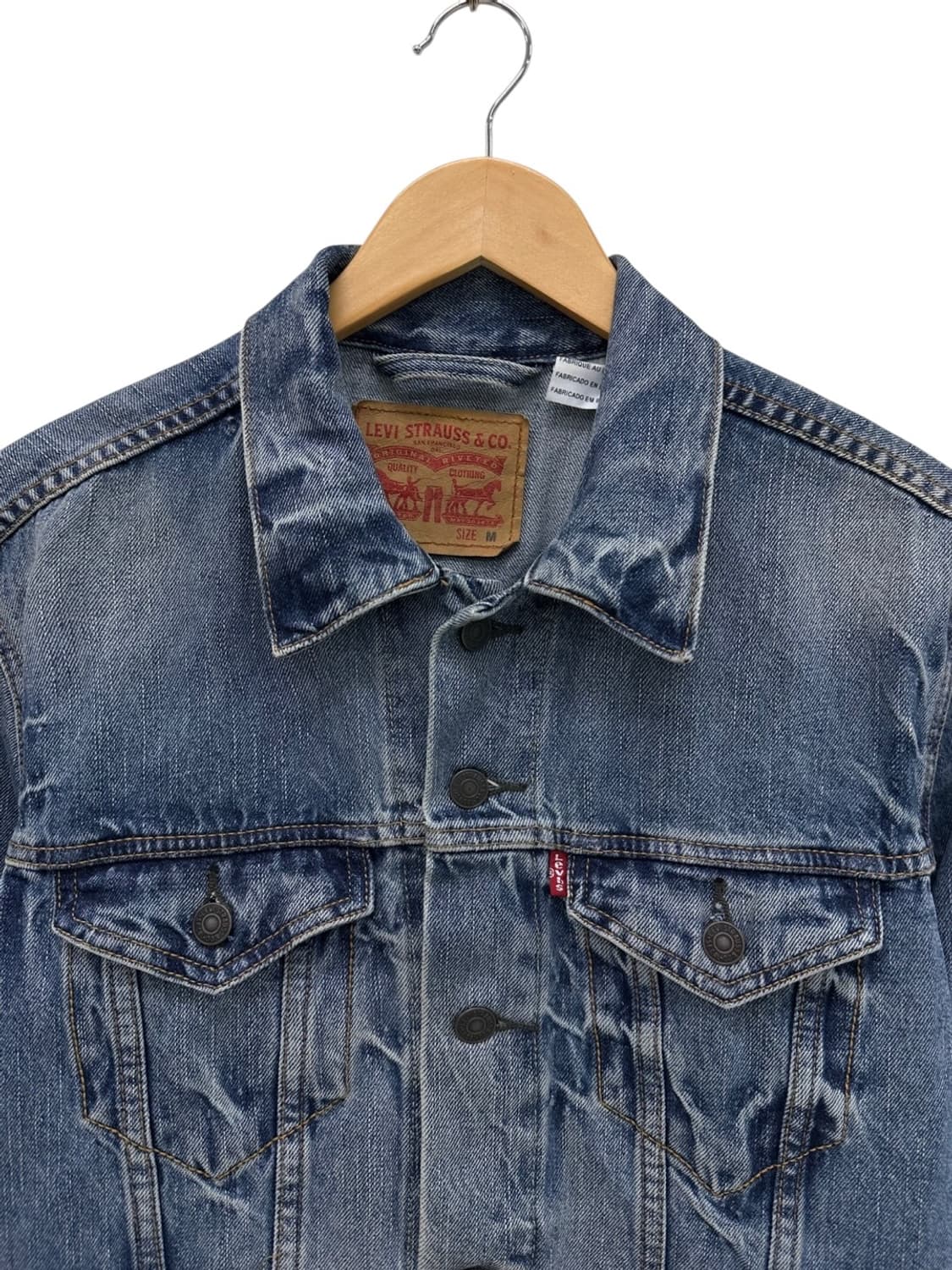 리바이스 72334 데님자켓 (M) 상품이미지2