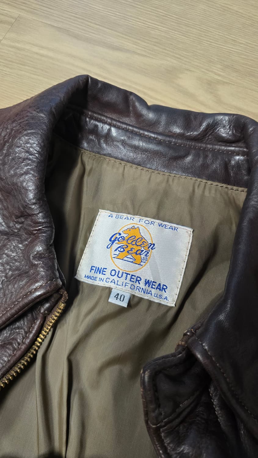 Usa A2 항공 가죽자켓 상품이미지2