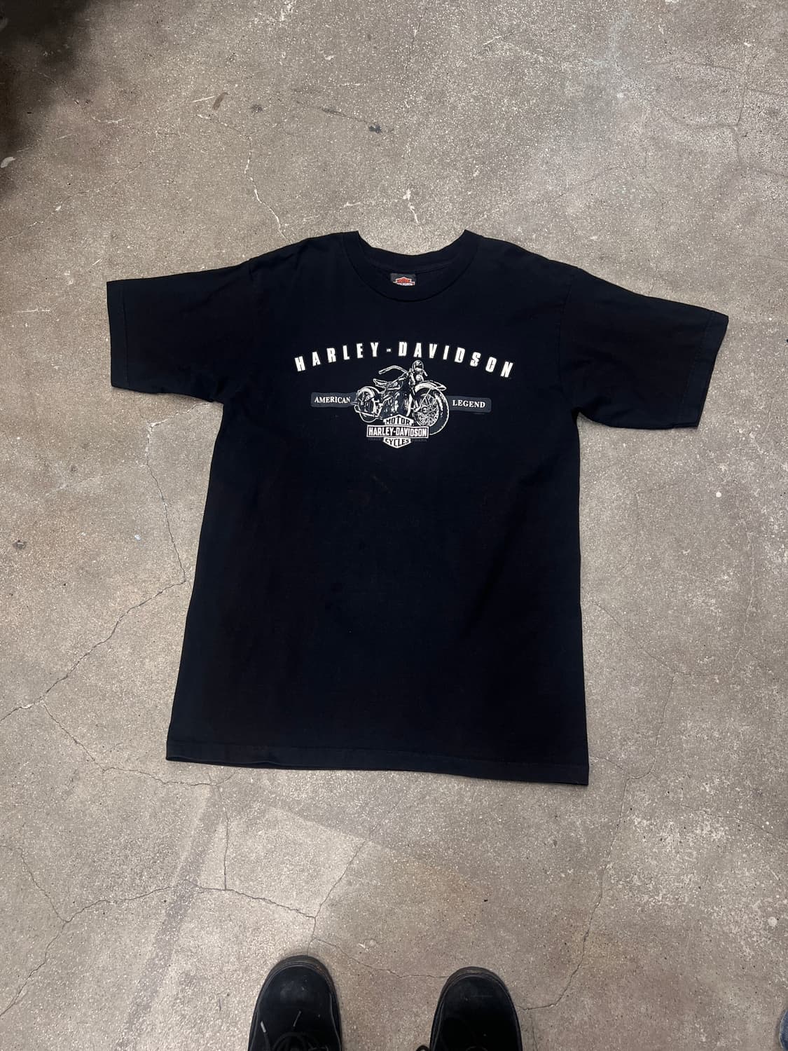 00‘s 할리데이비슨 빈티지 반팔티 상품이미지1
