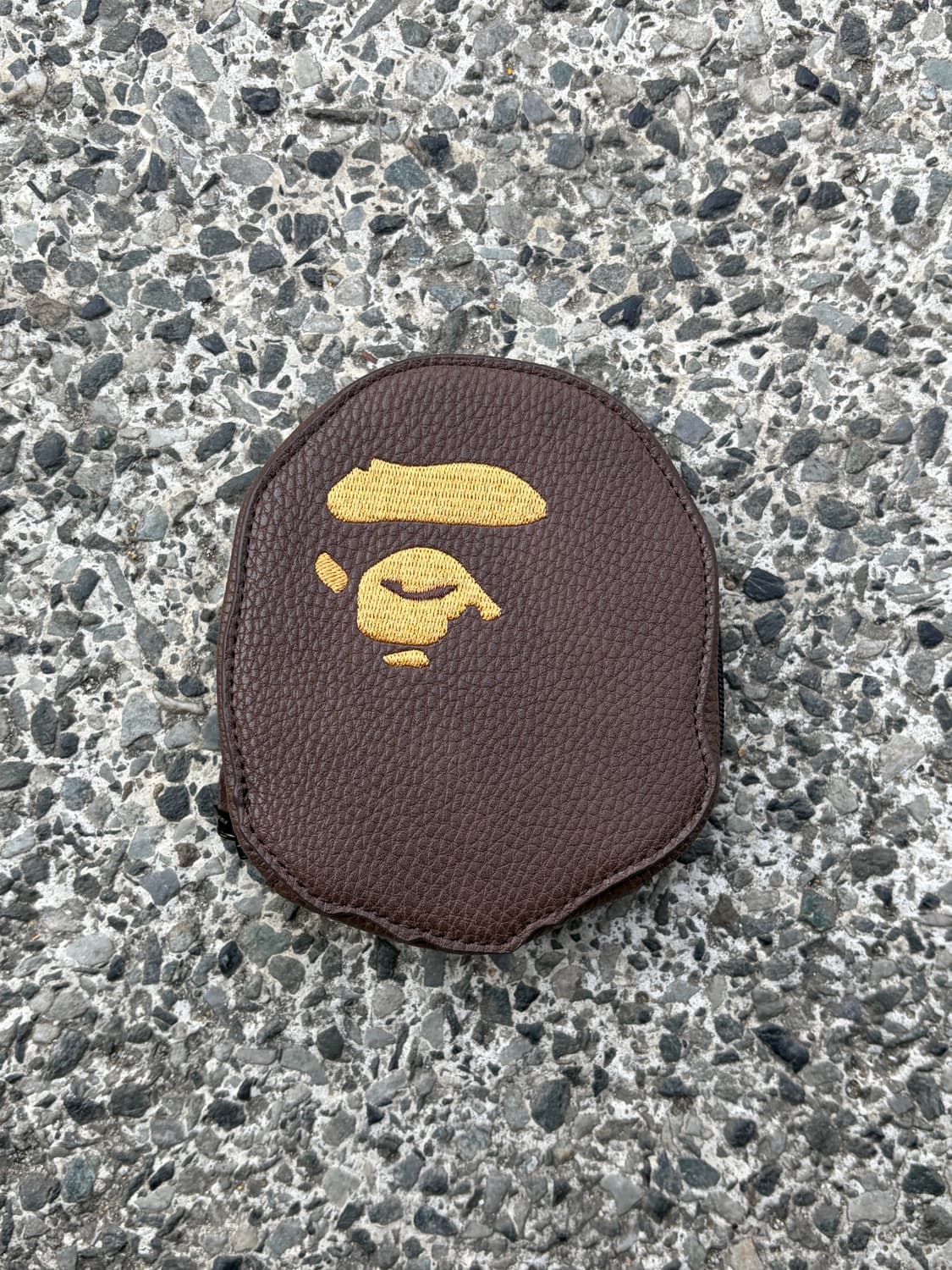  BAPE 베이프 에이프 헤드 코인 케이스 브라운  상품이미지2