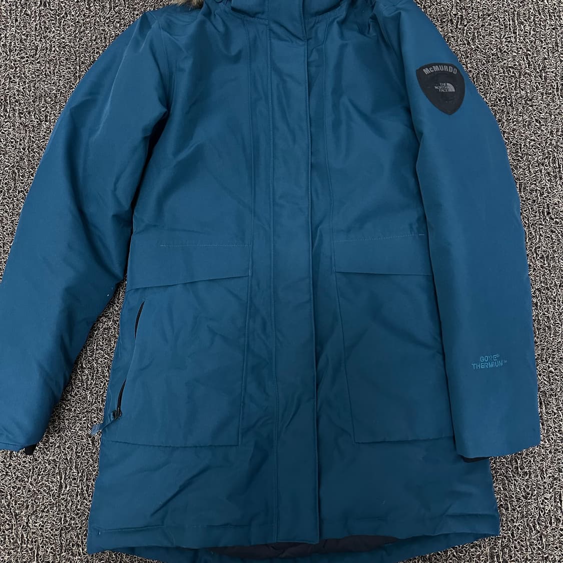 노스페이스 여성 구스다운 사파리 롱패딩 85(S) 상품이미지3