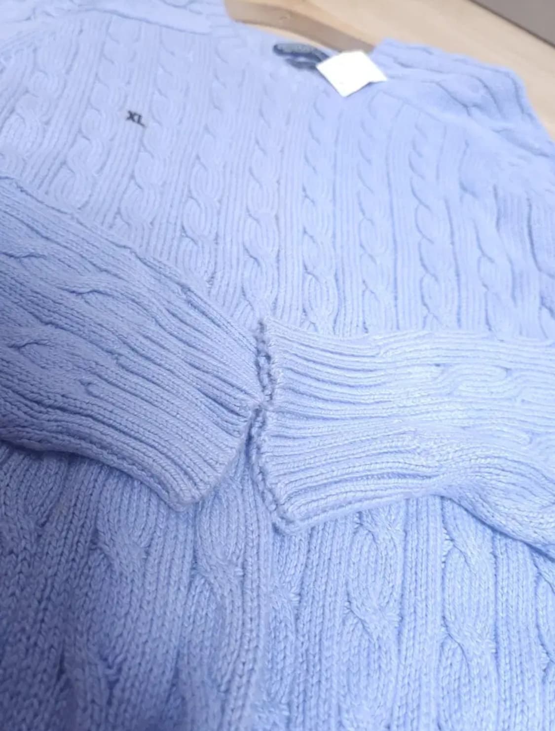 새상품] 폴로 랄프로렌 꽈베기 니트, XL 상품이미지4