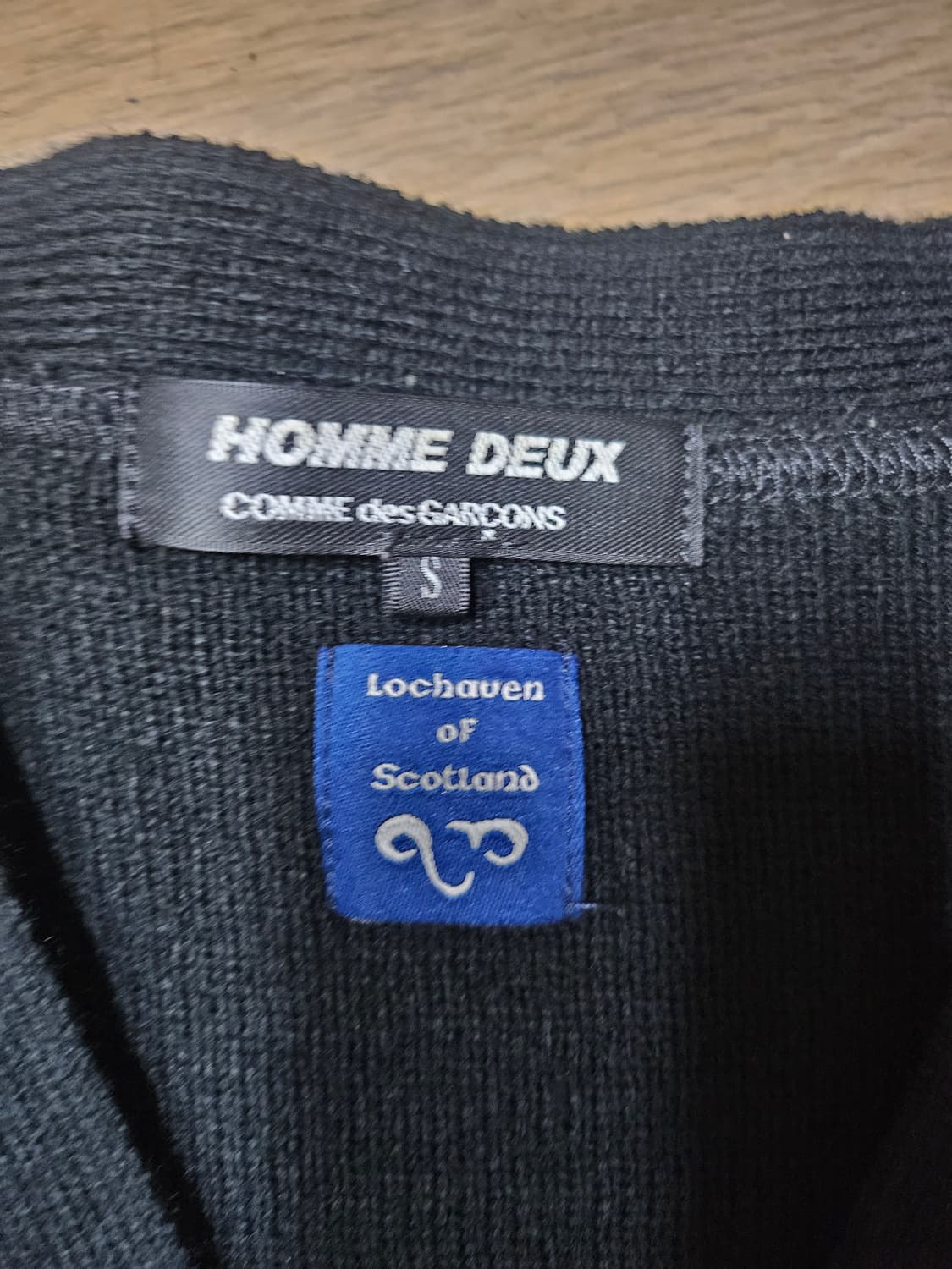 commedes garcons homme deux 집업 카디건 상품이미지3