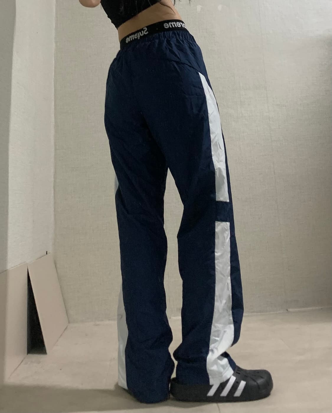 Adidas navy training pants 상품이미지7