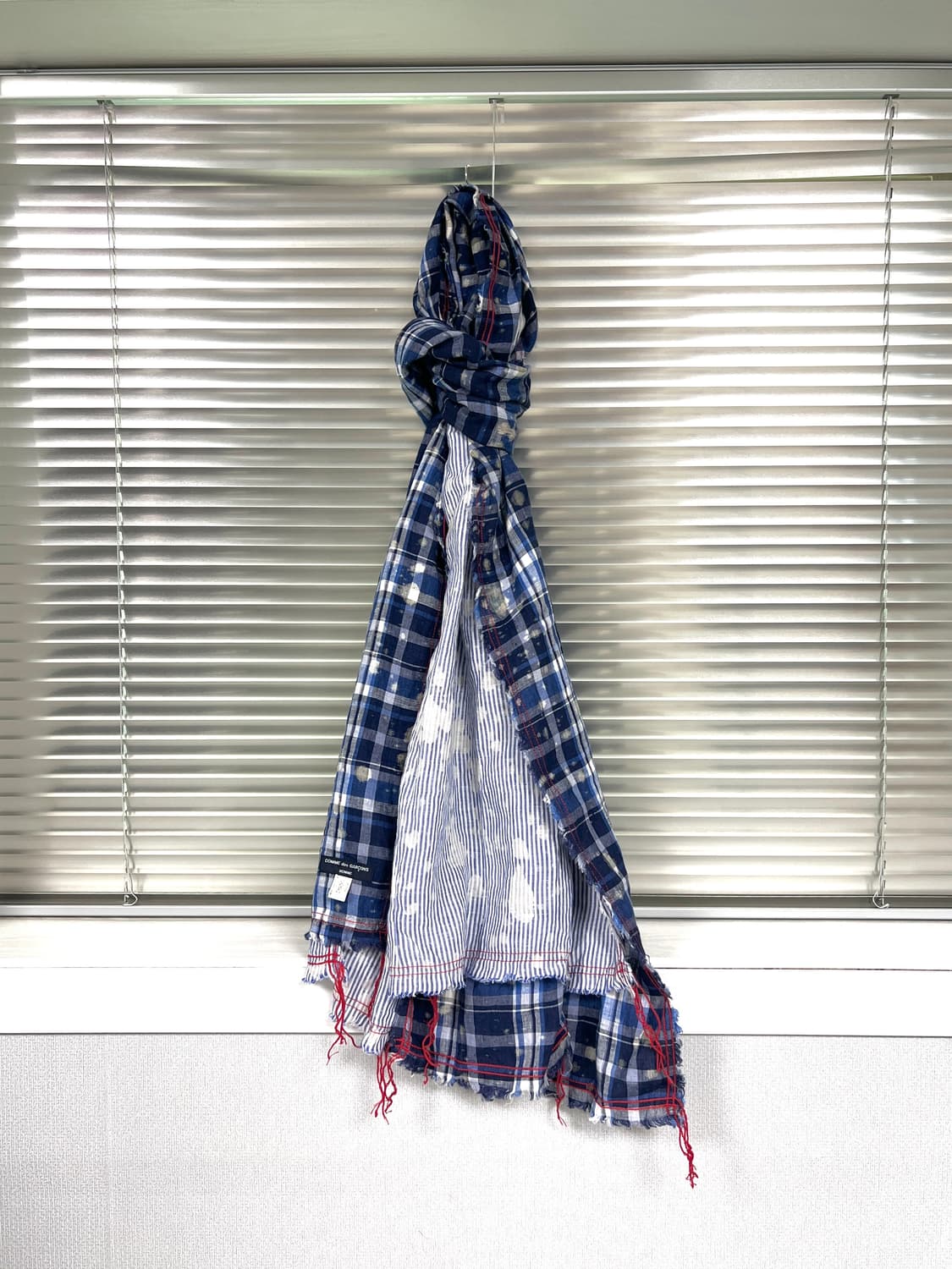 COMME des GARCON HOMME-CHECK STOLE 상품이미지1