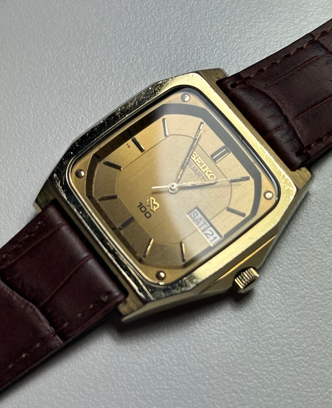 SEIKO SQ100 gold 상품이미지5