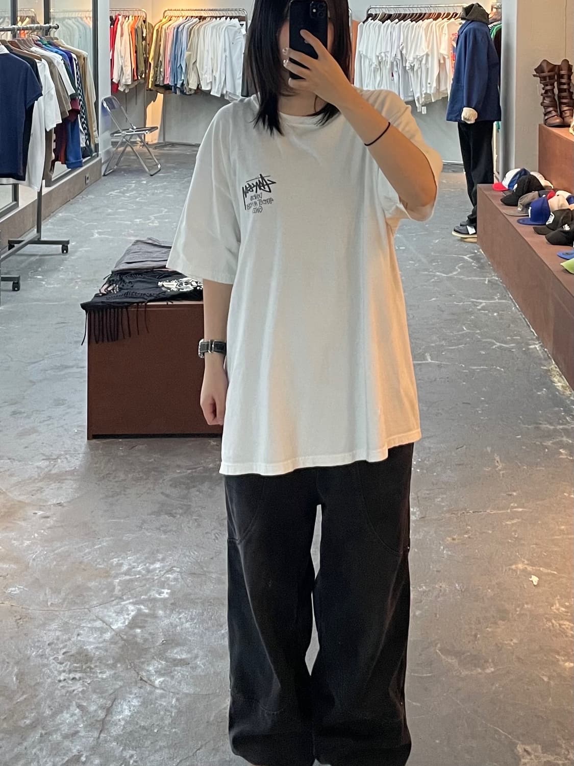 스투시 스탁도버스트릿 반팔 H1243 상품이미지1