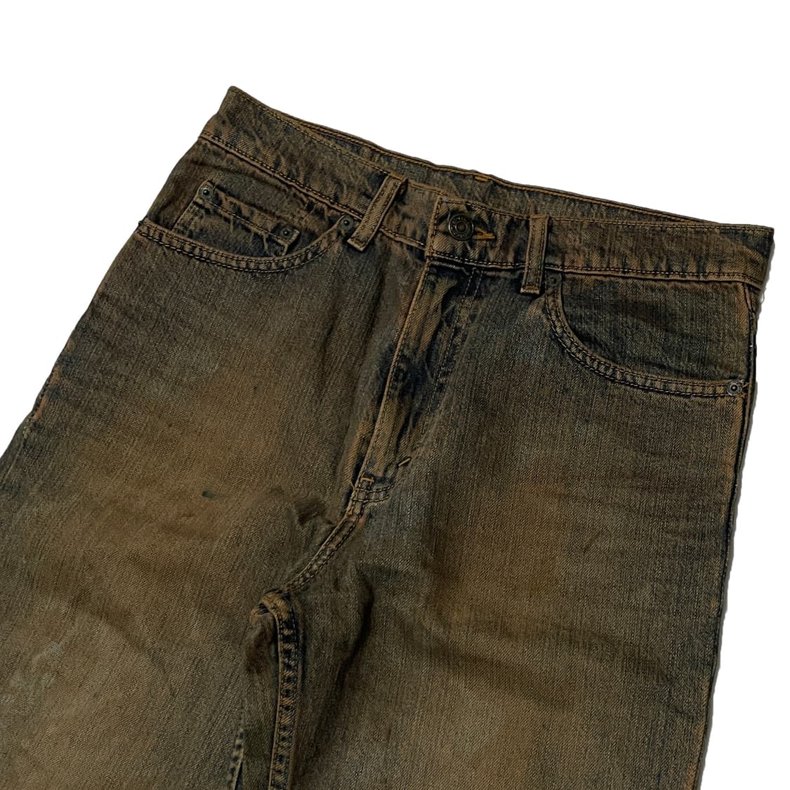 리자이스 505 오일진 커스터마이즈 청바지 상품이미지4