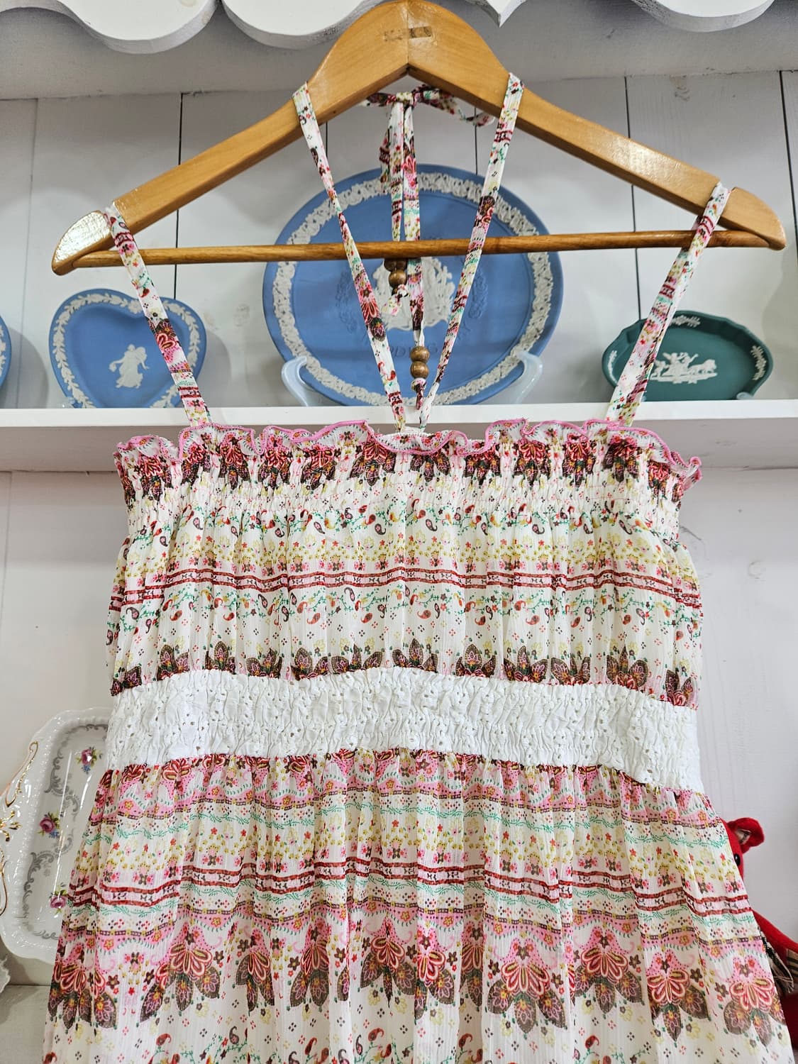 일본빈티지 플라워 원피스 상품이미지3