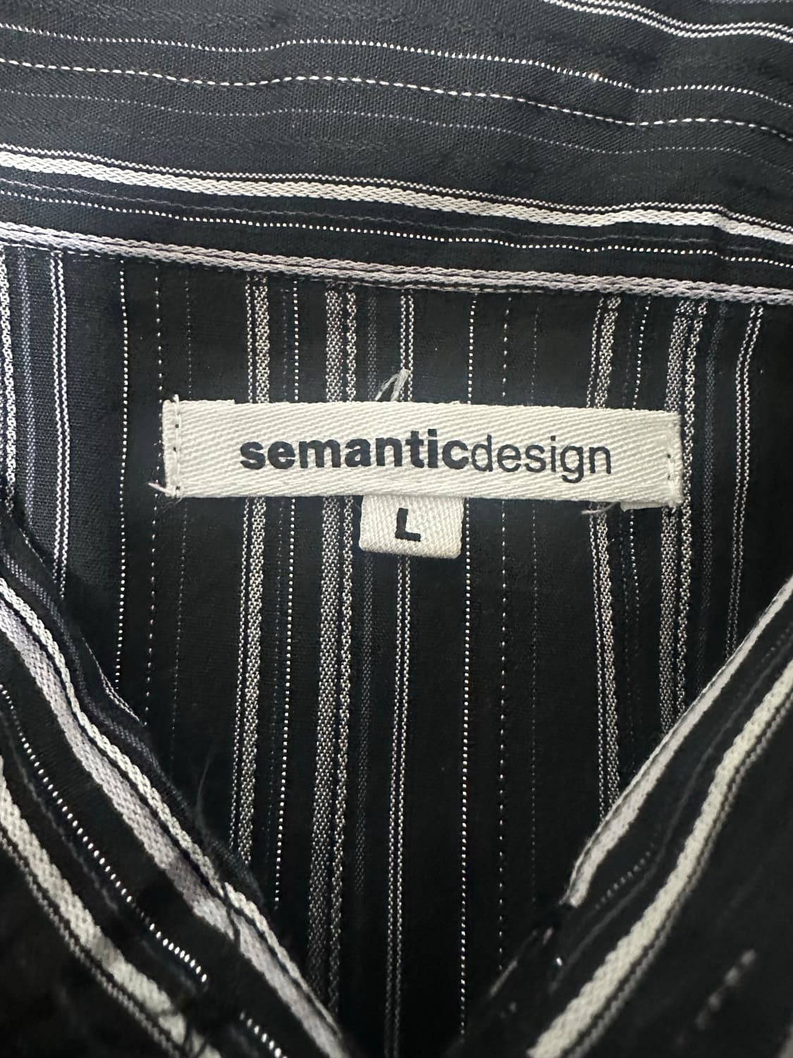 Semantic design 레이어드 체인 ribbed탑 상품이미지2