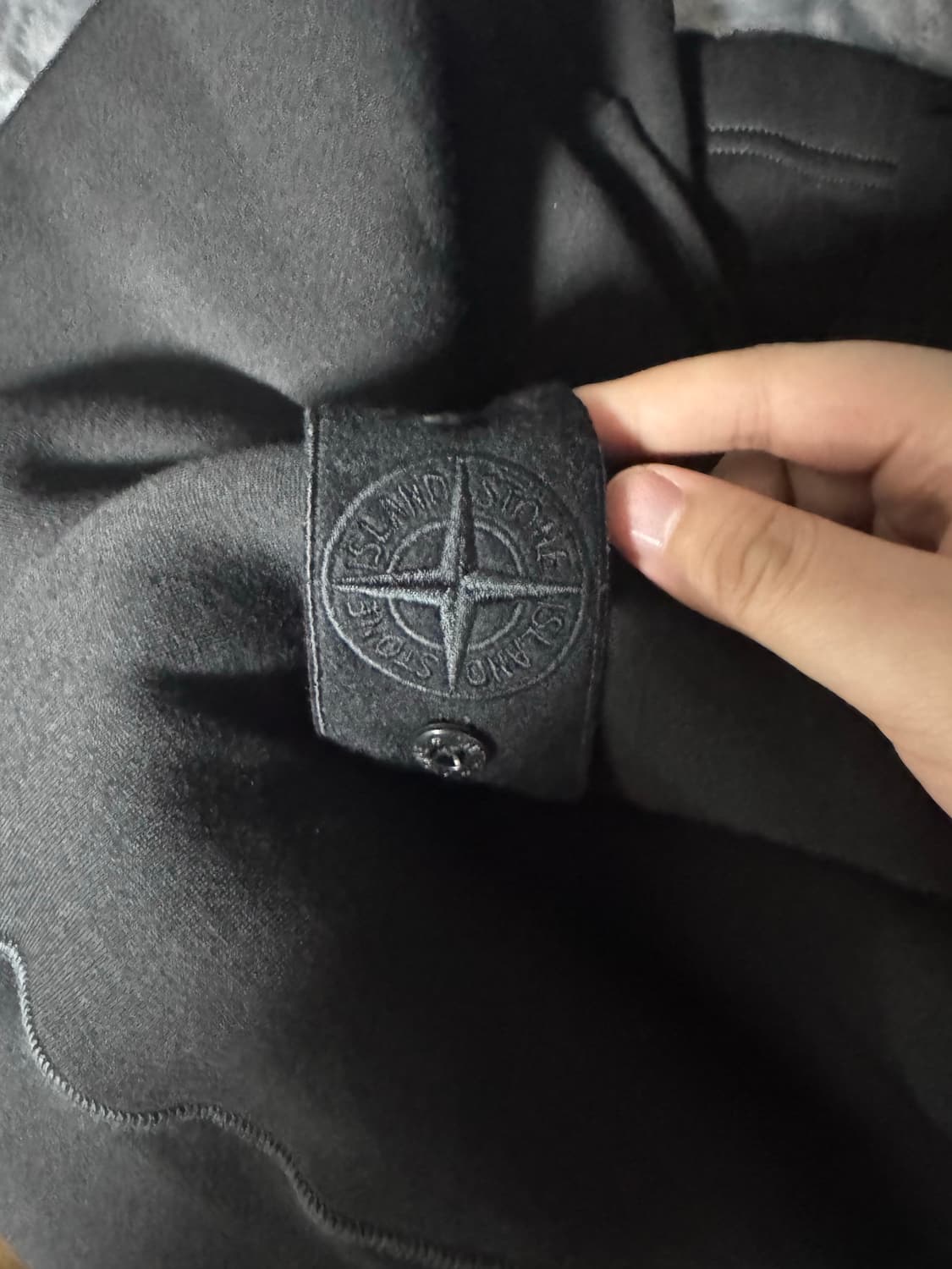 [L, 105] 스톤아일랜드 25fw 고스트피스 울 플리스 집업 새상품 상품이미지1