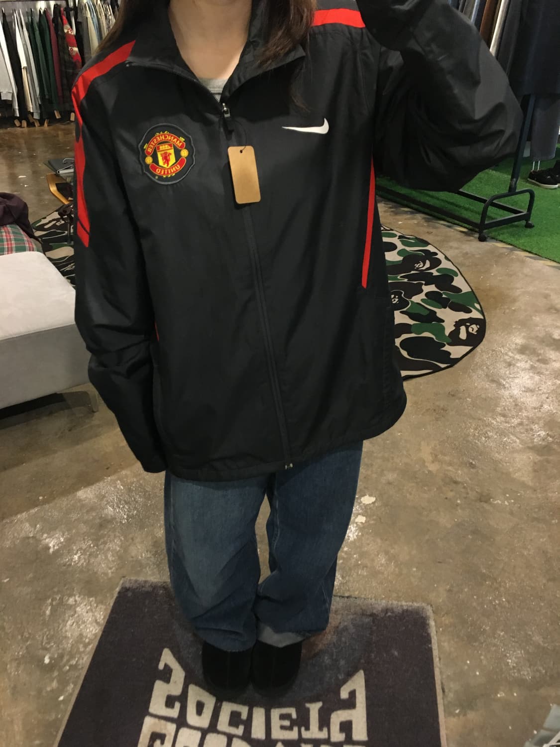 나이키 맨유 바람막이 M 상품이미지4