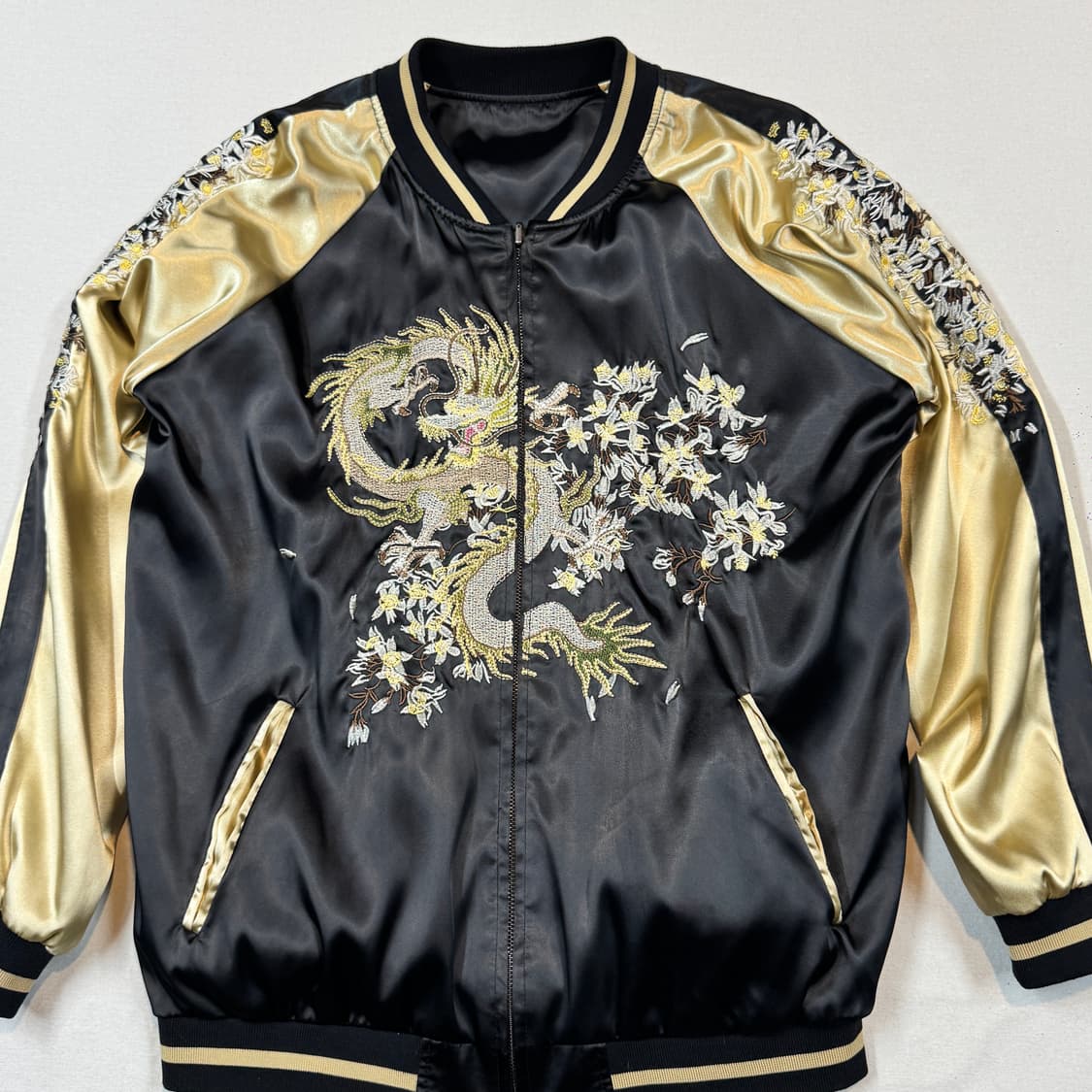 XL) 용자수 스카잔 블랙/골드 상품이미지2