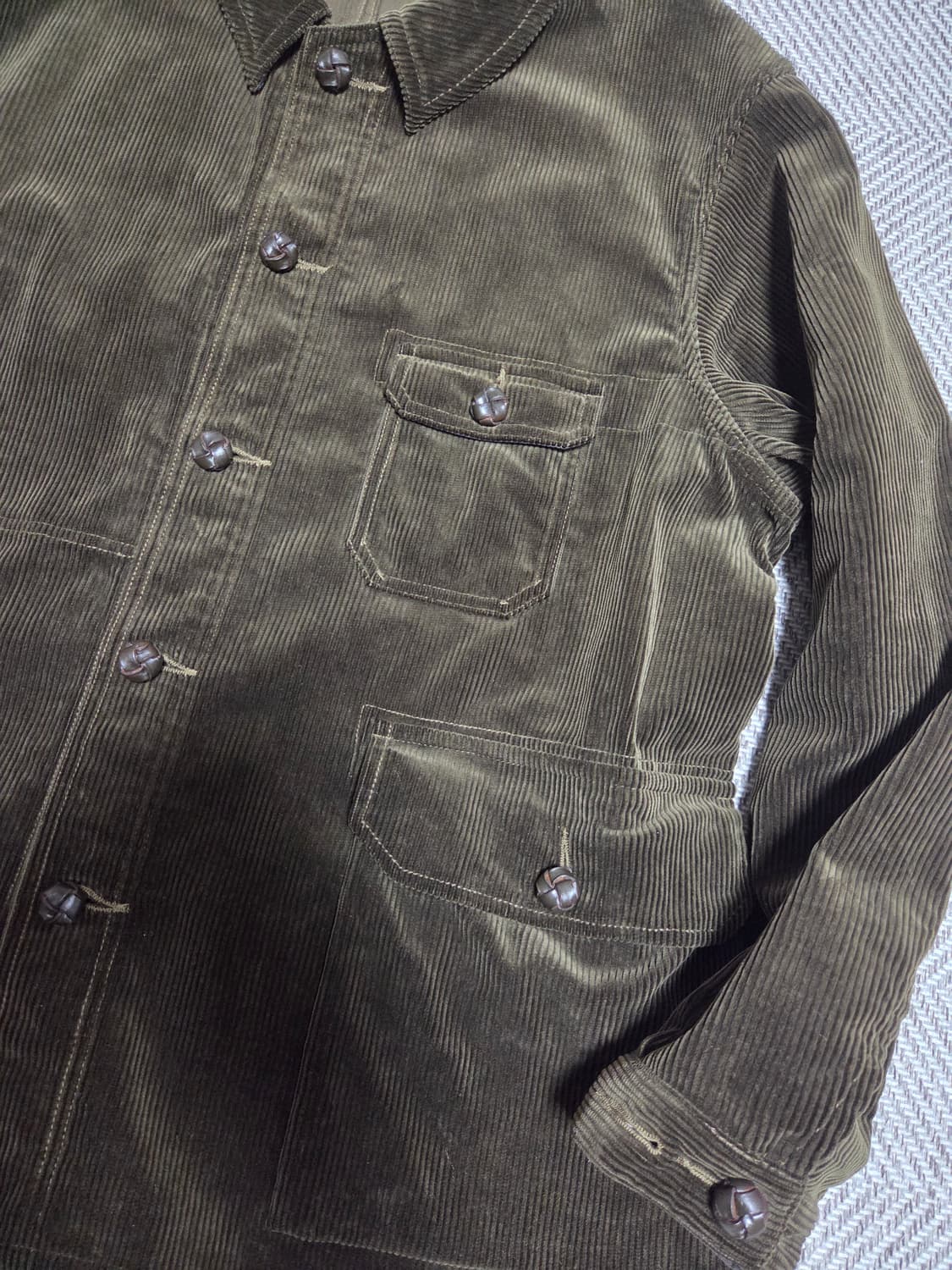 25AW 나이젤카본 프렌치 워크 재킷 8W 코듀로이 상품이미지3