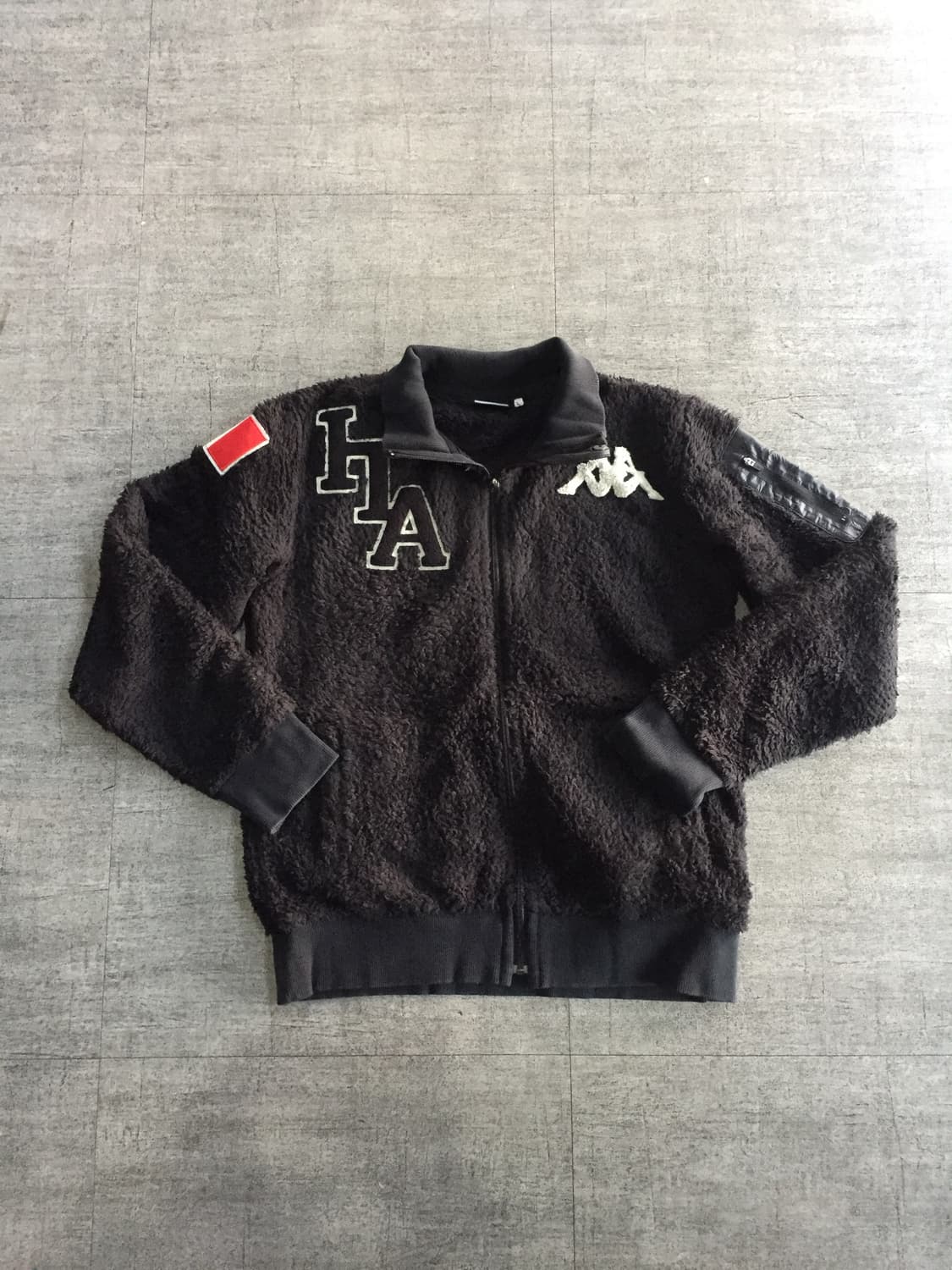 Kappa 카파 올드스쿨아메카지스트릿 90s 레이싱 후리스자켓 일본 상품이미지1