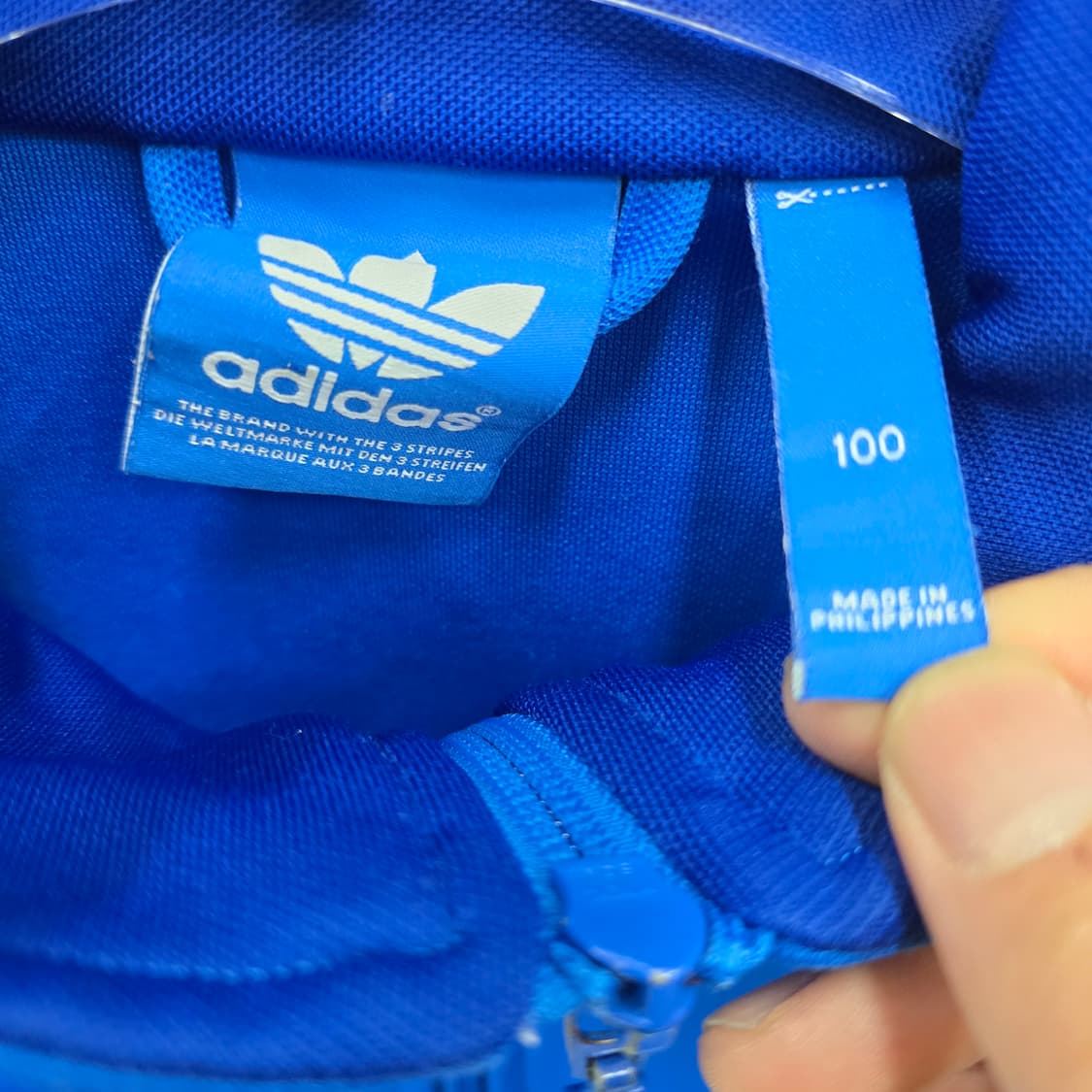 아디다스 파이어버드 블루 트랙탑 져지 상품이미지5