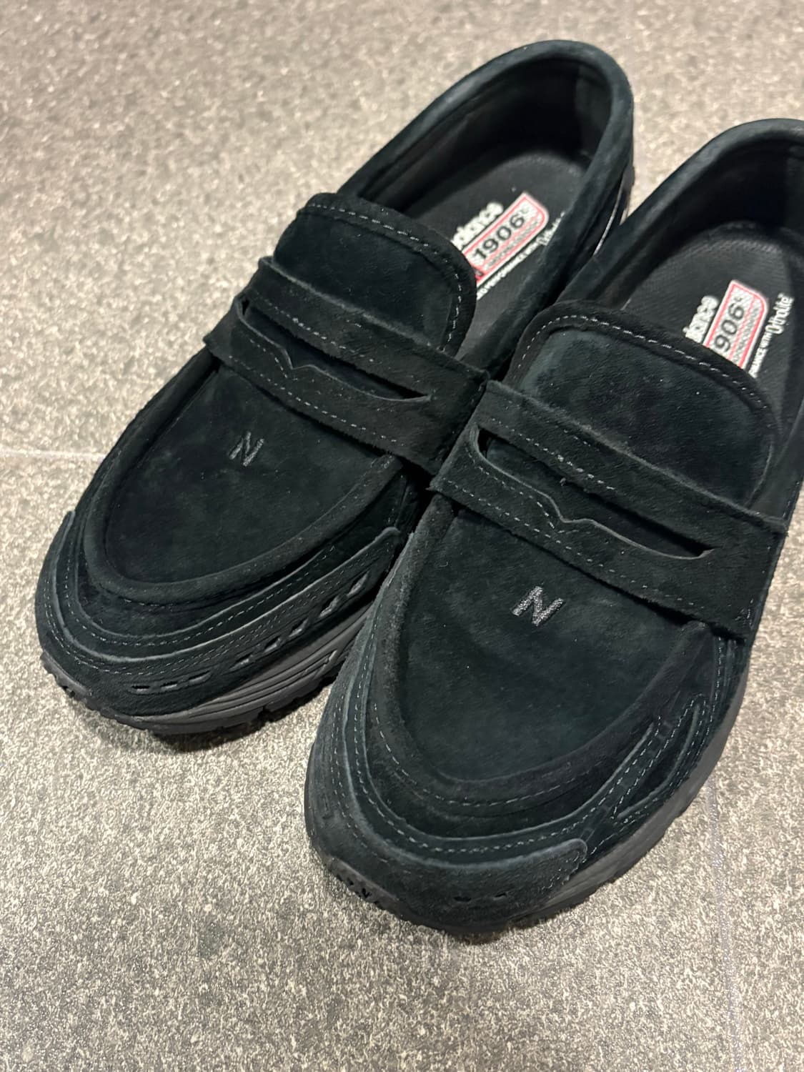 [265] 뉴발란스 구동화 1906 로퍼 스웨이드 블랙 상품이미지3