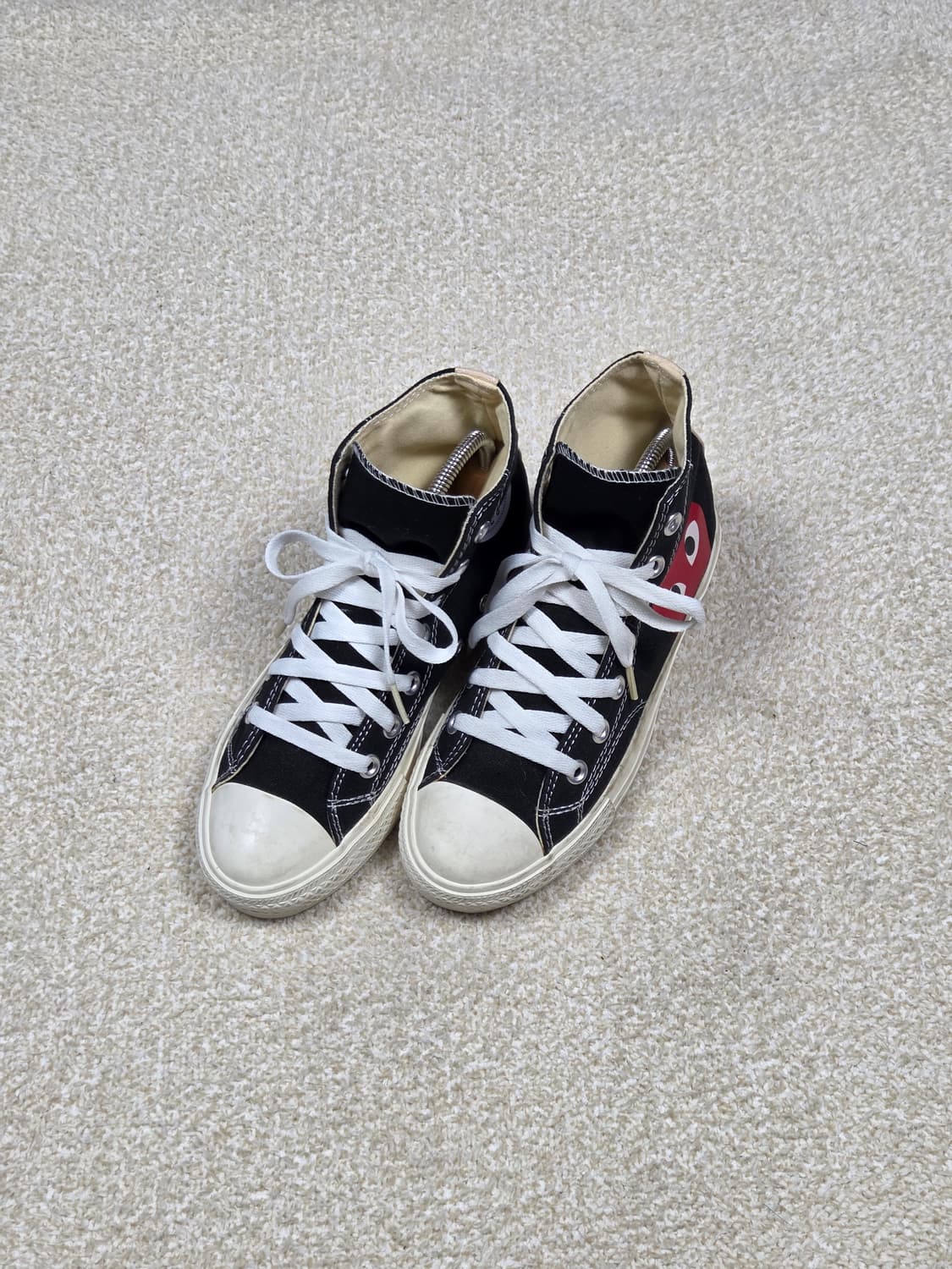 [컨버스 X 꼼데가르송] 플레이 척 70 하이 스니커즈 | 00225 상품이미지1