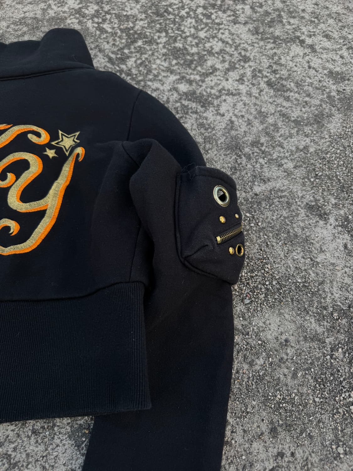 Star Cropped Zip Up 상품이미지5