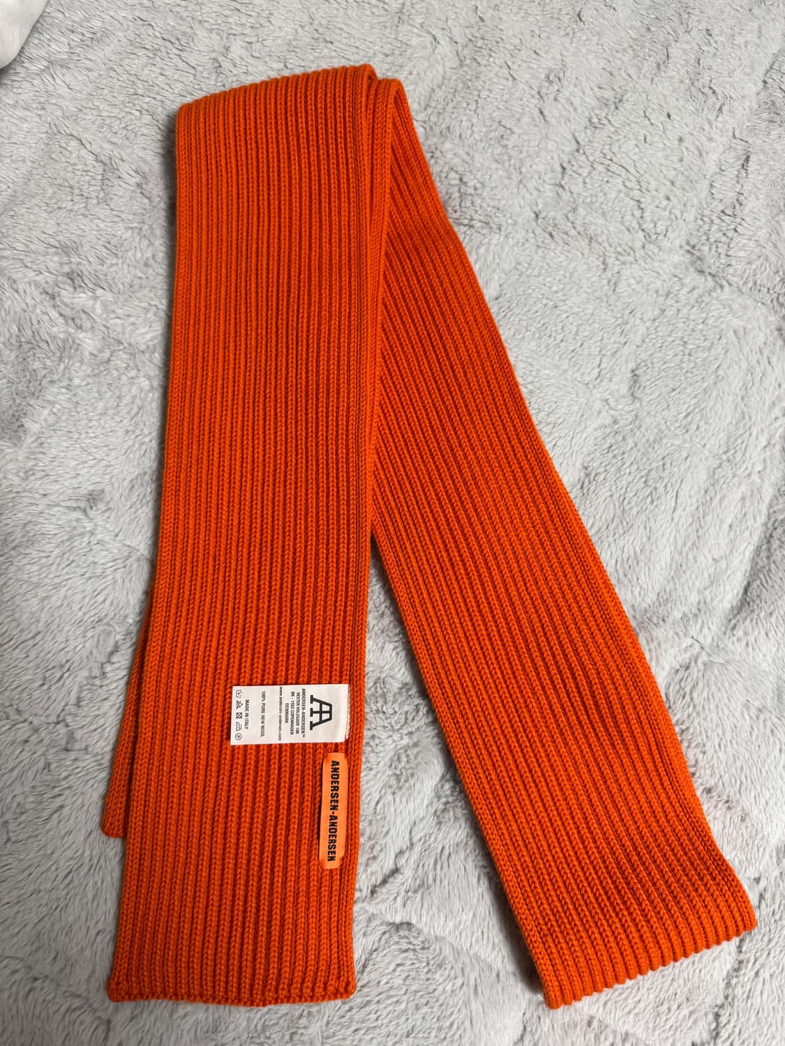 안데르센안데르센 숏머플러(g5) 오렌지 상품이미지1